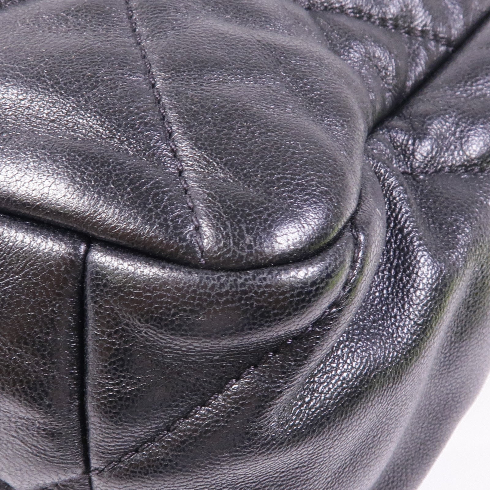 CHANEL 羊皮皮革Chanel 19金扣/銀扣手挽肩背兩用袋