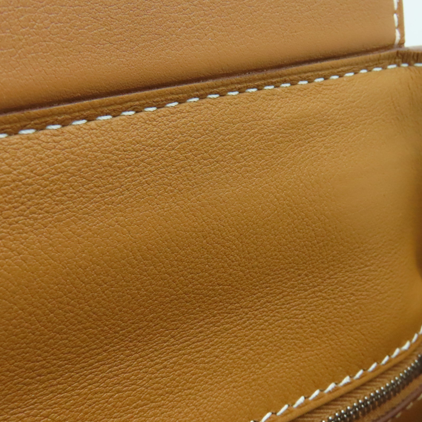 HERMES Togo皮革24/24 29CM銀扣手挽肩背兩用袋Gold啡色