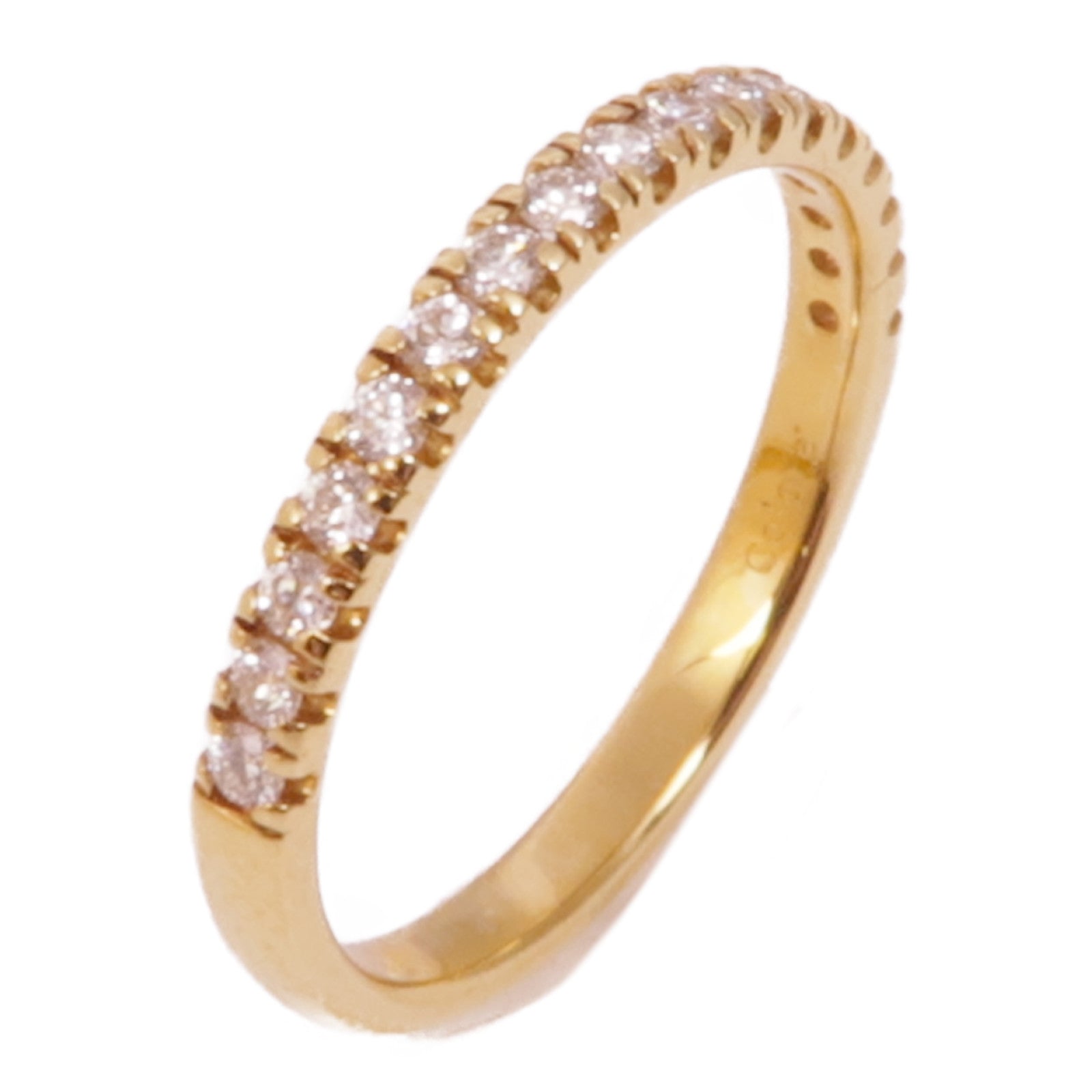 JEWELRY 【激減優惠】JEWELRY 18K黃金/鑽石Diamond Ring戒指US#5