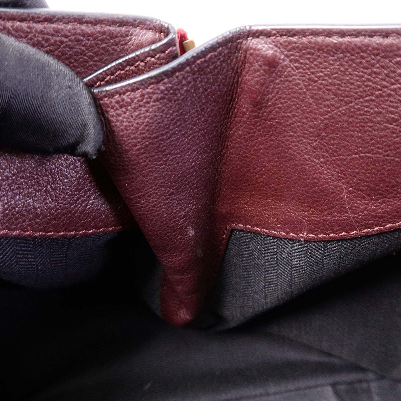 LOEWE 牛皮皮革Hammock手挽肩背兩用袋