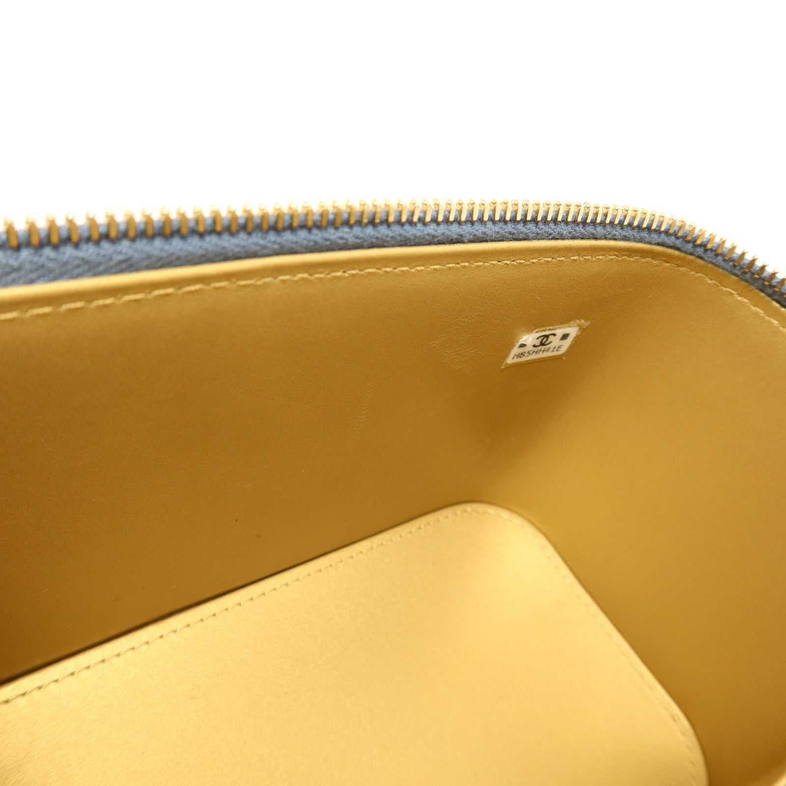 CHANEL 羊皮皮革Vanity Case金扣鏈帶肩背袋