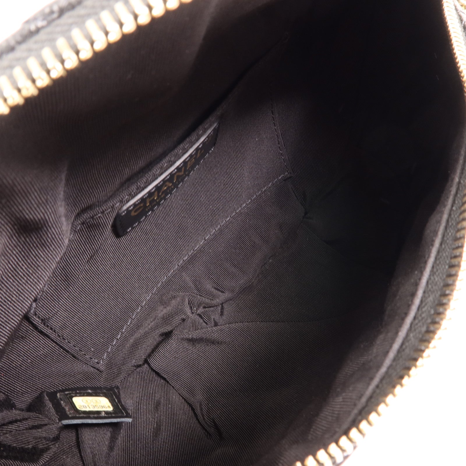 CHANEL 牛皮皮革Waist Bag金扣腰包