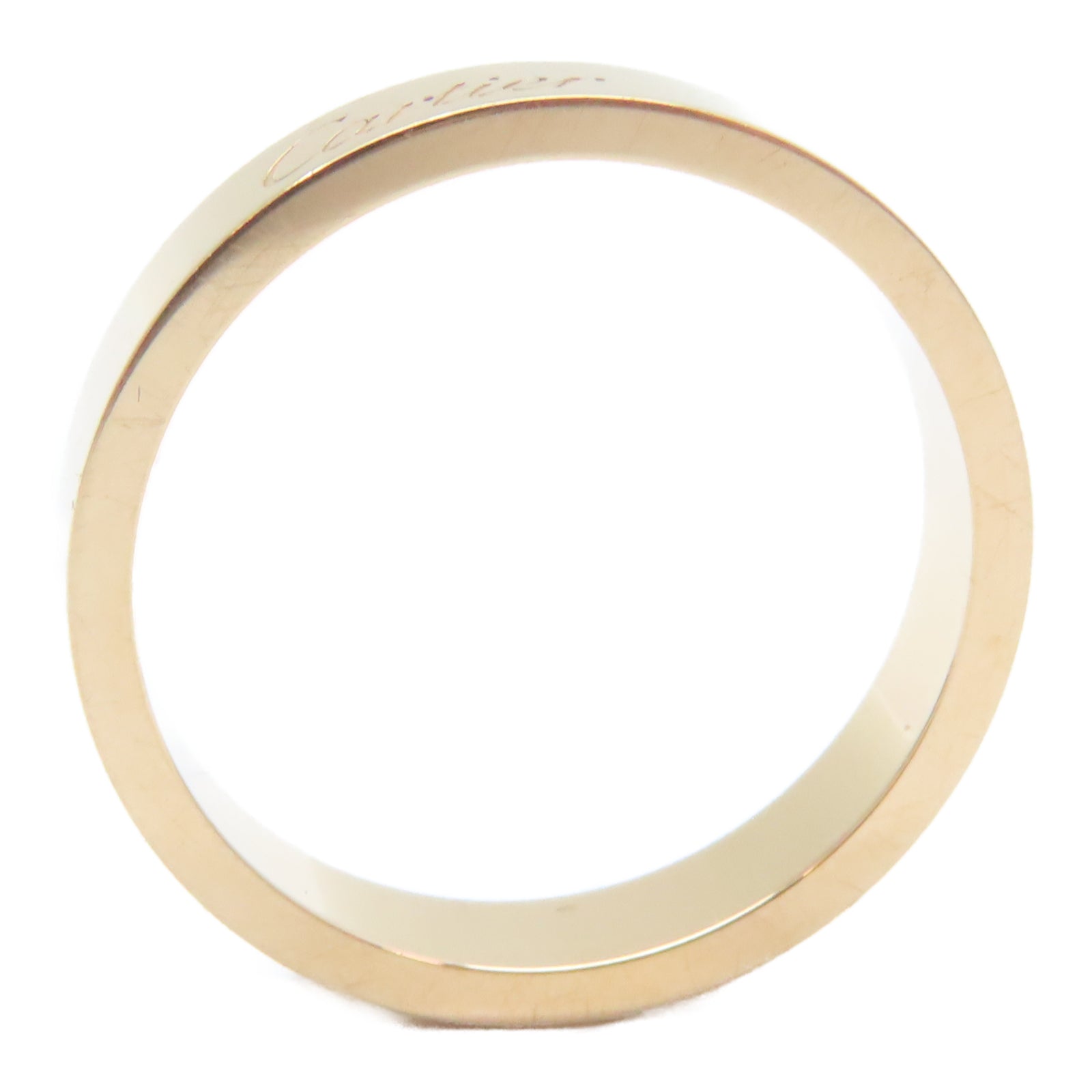 CARTIER 18K玫瑰金C de Cartier Wedding Ring戒指Cartier#59/US#8.5