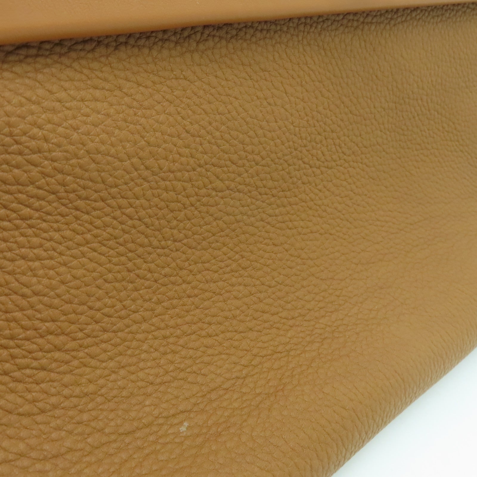 HERMES Togo皮革24/24 29CM銀扣手挽肩背兩用袋Gold啡色