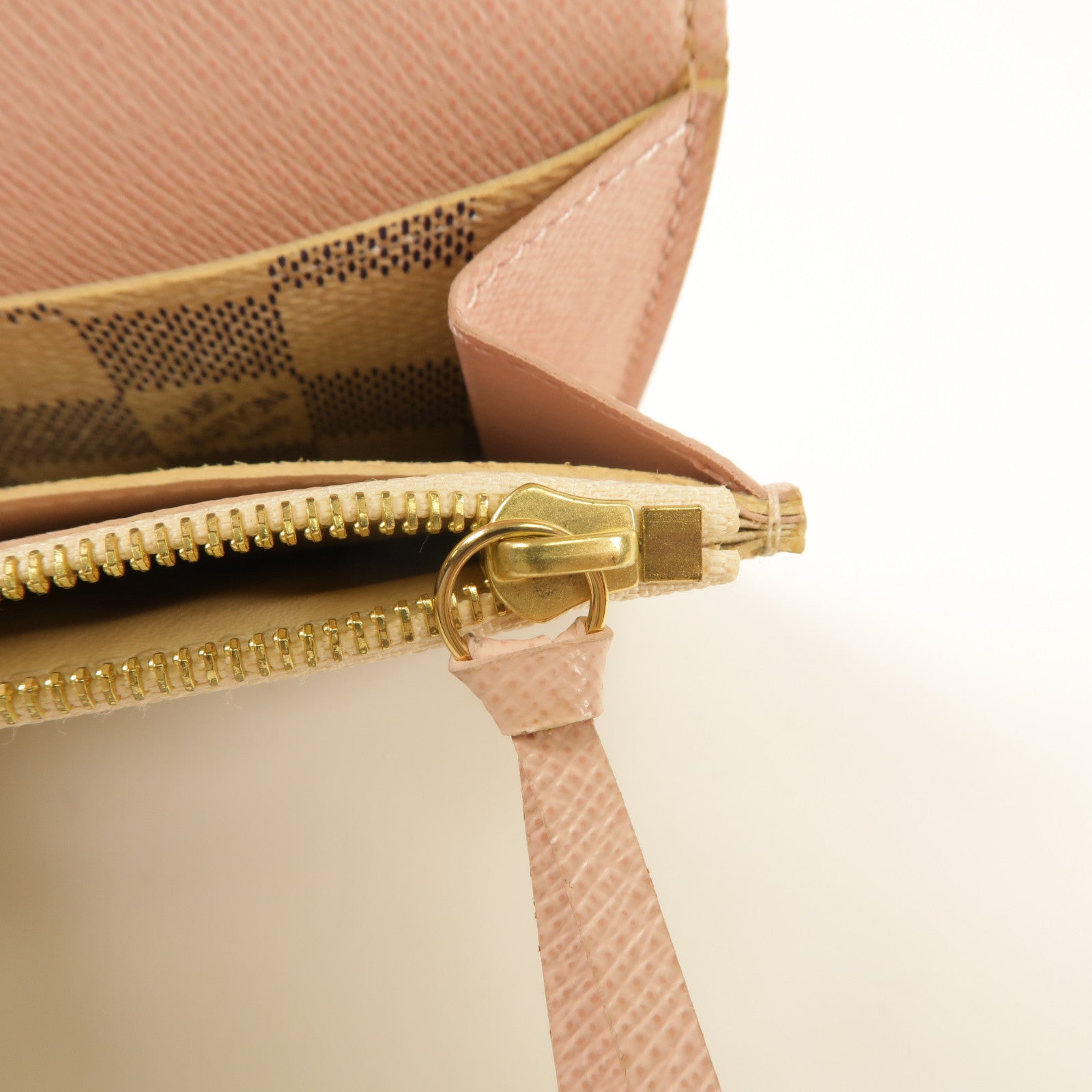 LOUIS VUITTON Damier Azur Emilie長錢包