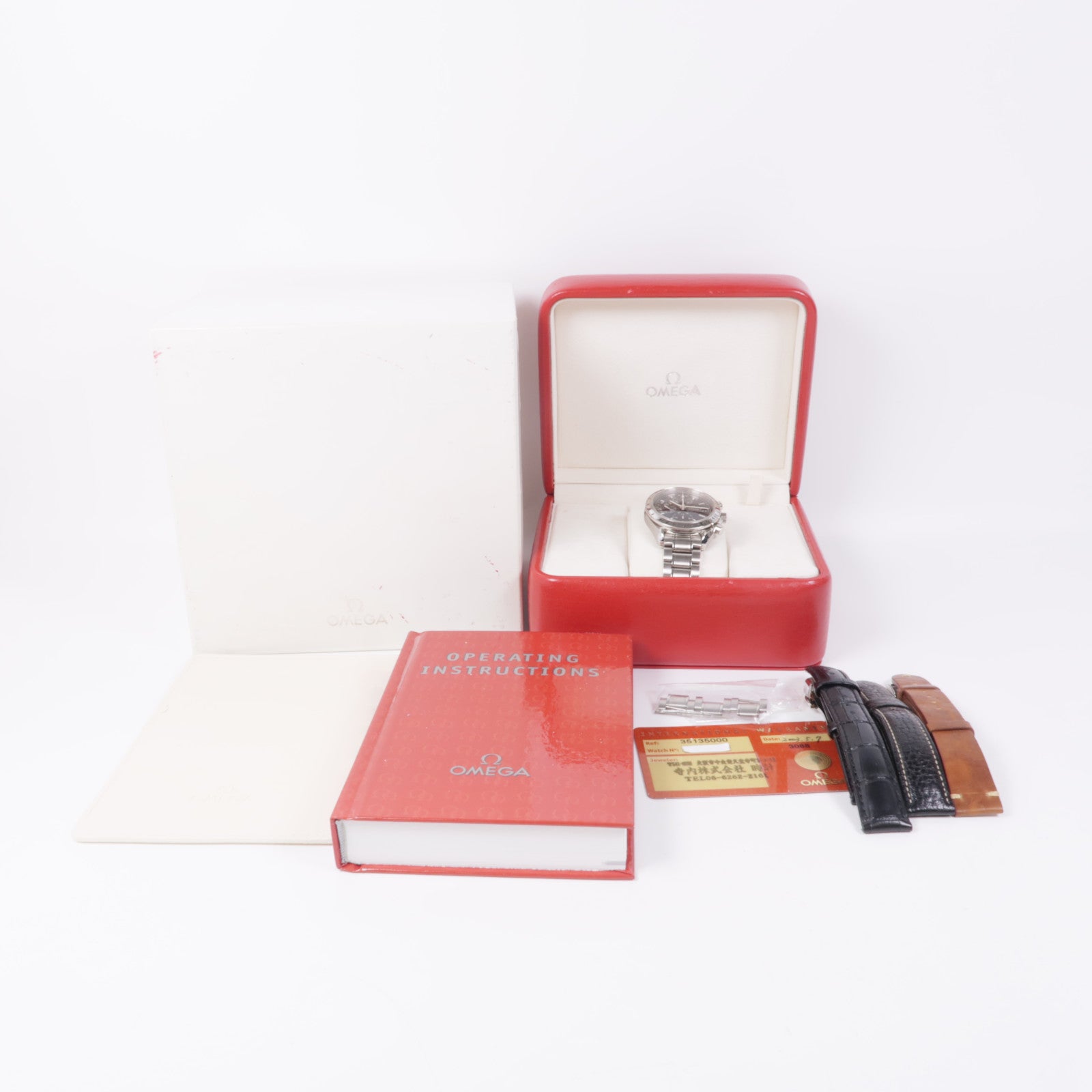 OMEGA Speedmaster Date 3513.50 Automatic Watch Stainless Steel Black