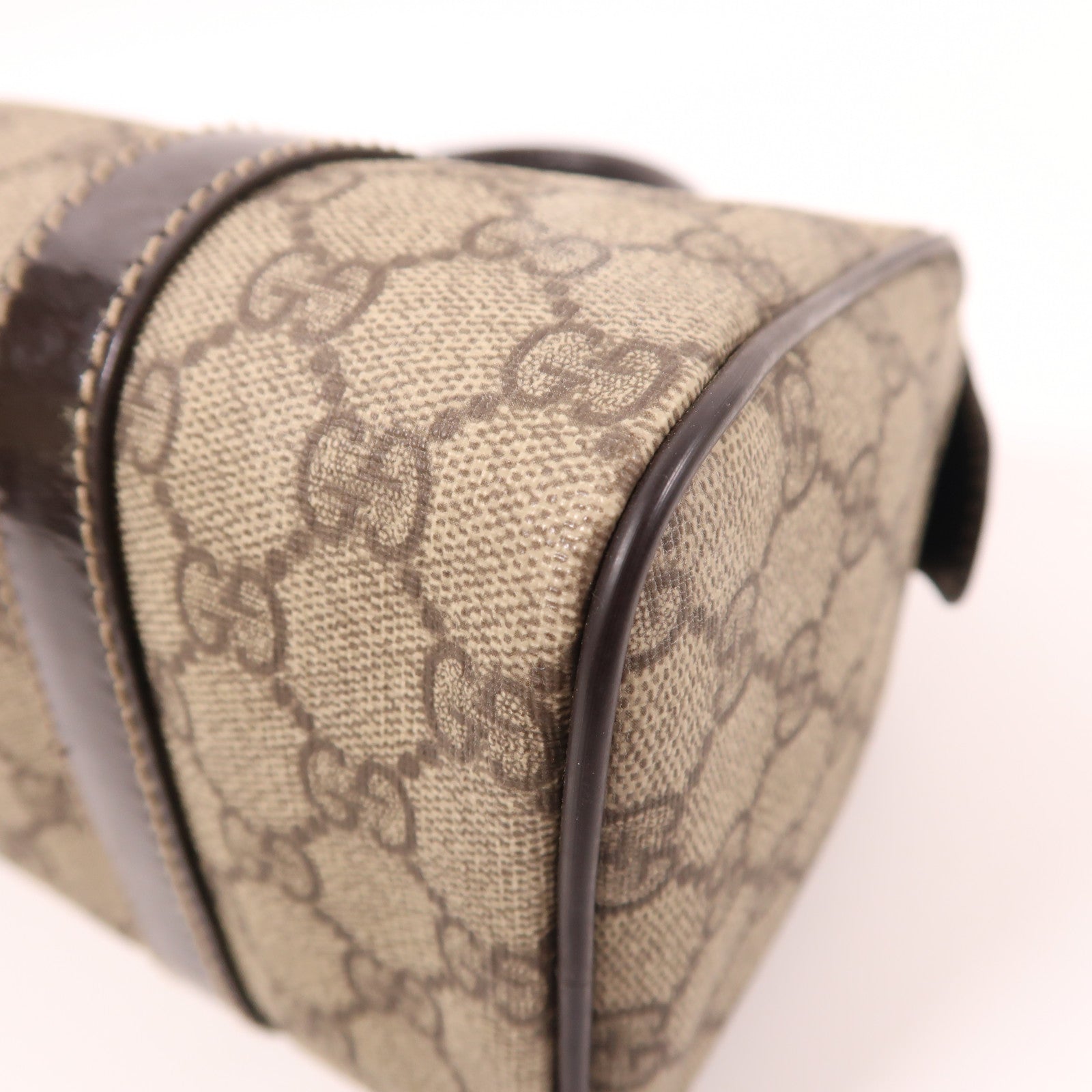 GUCCI 塗層帆布Hand Bag金扣手挽袋