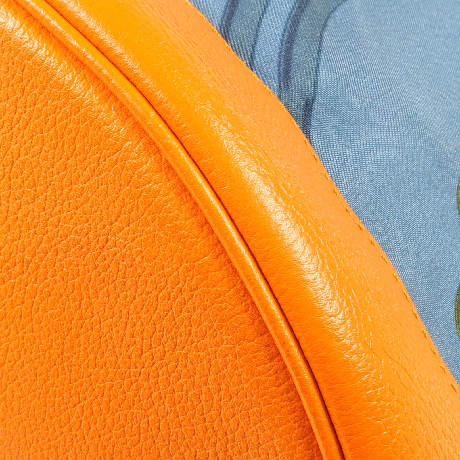 HERMES 絲質/牛皮皮革Soie Cool Backpack銀扣背包