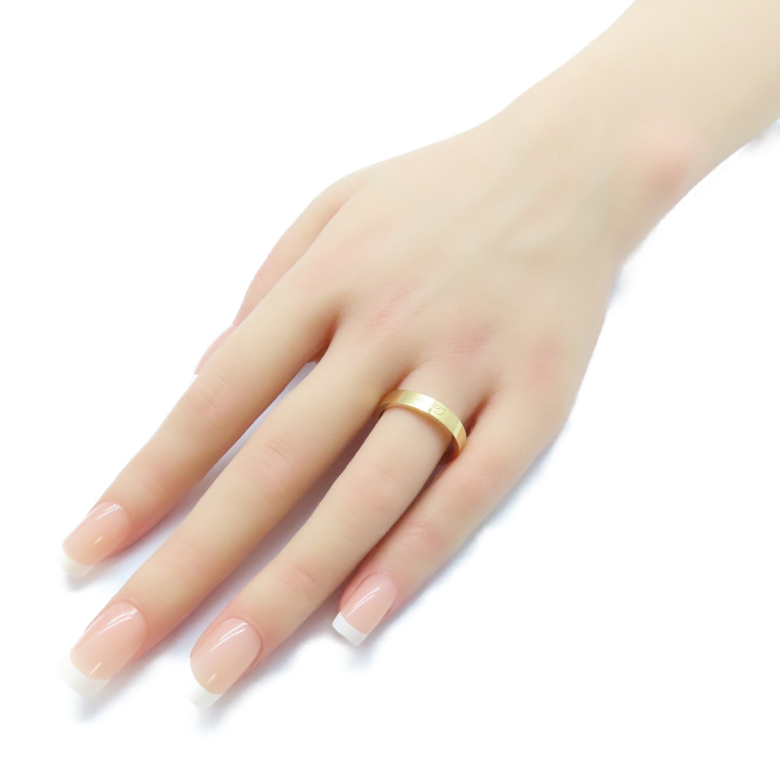 CARTIER 18K玫瑰金C de Cartier Wedding Ring戒指Cartier#59/US#8.5
