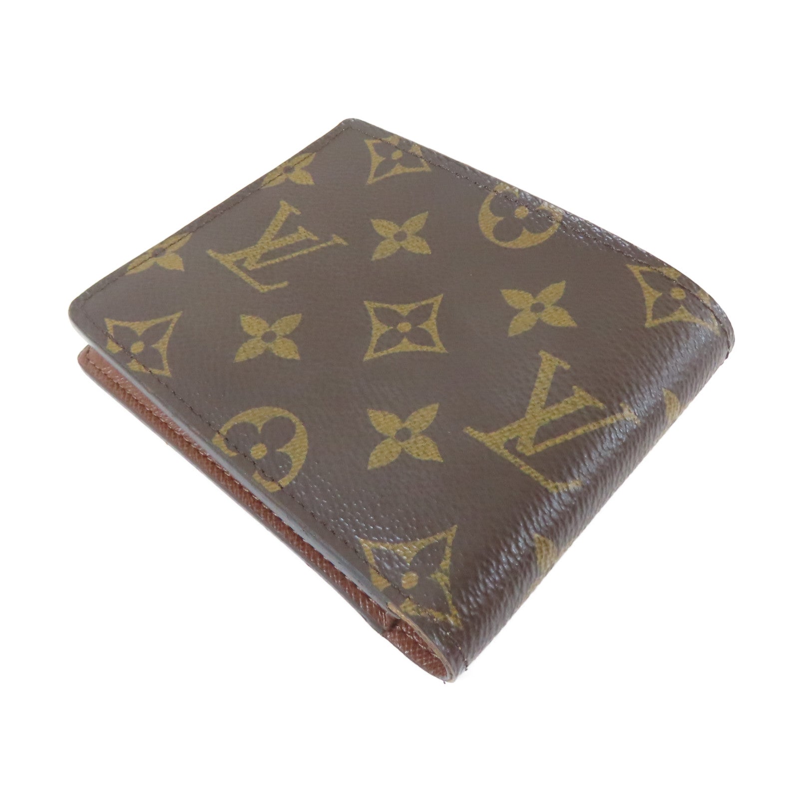 LOUIS VUITTON Monogram Multiple Wallet銀包啡色