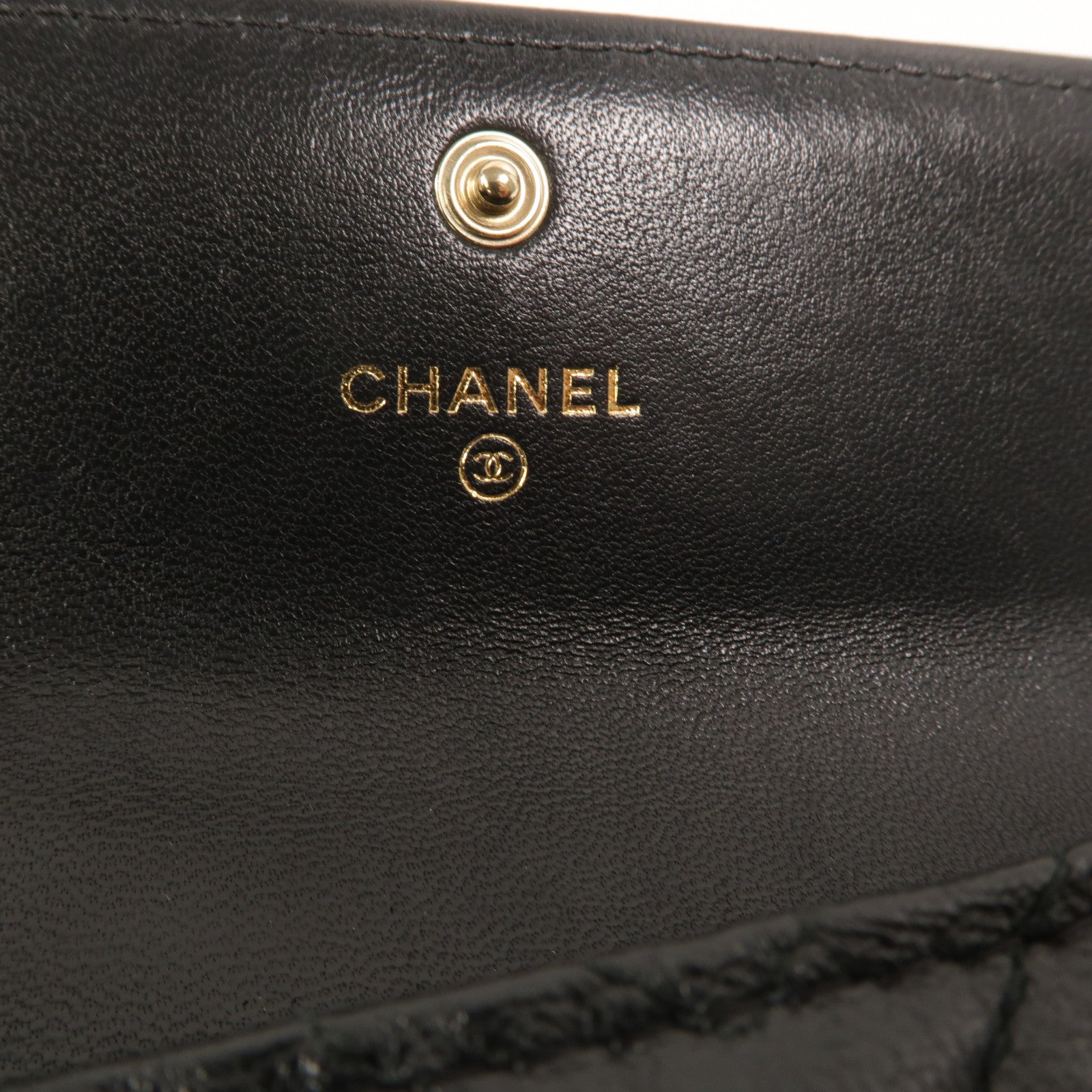 CHANEL 羊皮皮革Boy Chanel Wallet長錢包
