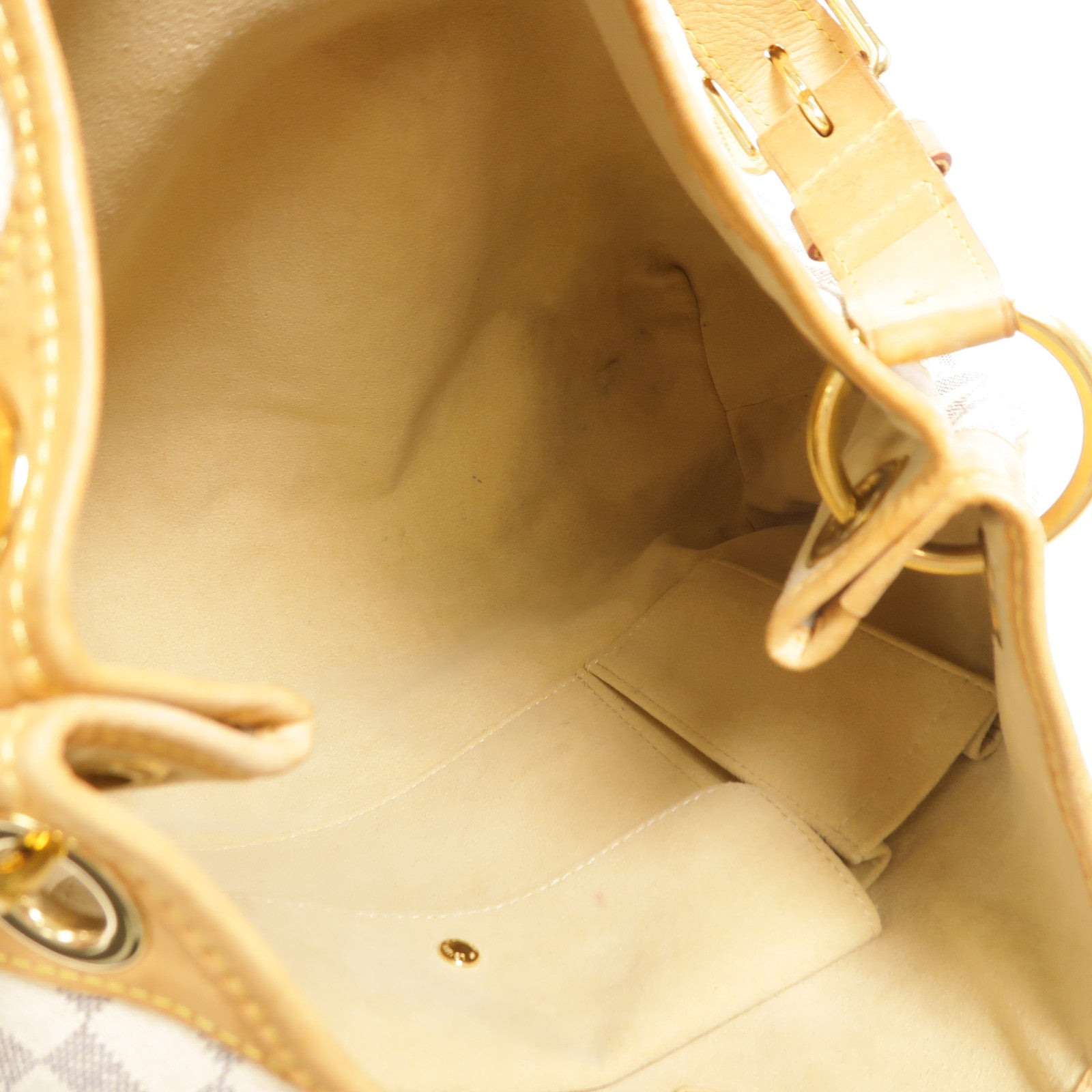 LOUIS VUITTON Damier Azur Galliera PM肩背袋