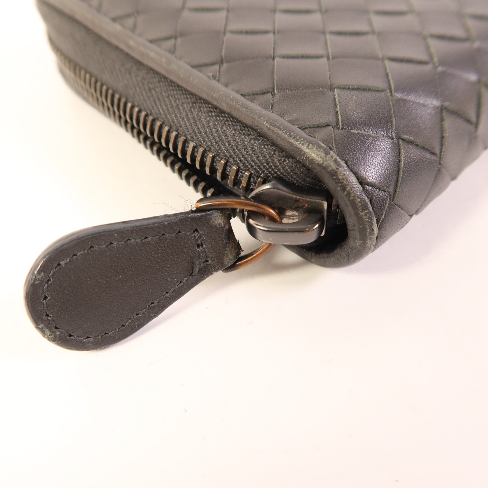 BOTTEGA VENETA 牛皮皮革Long Round Wallet長錢包