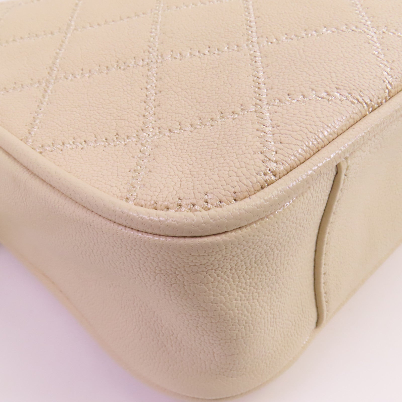 Tory Burch 牛皮皮革Shoulder Bag銀扣鏈帶肩背袋