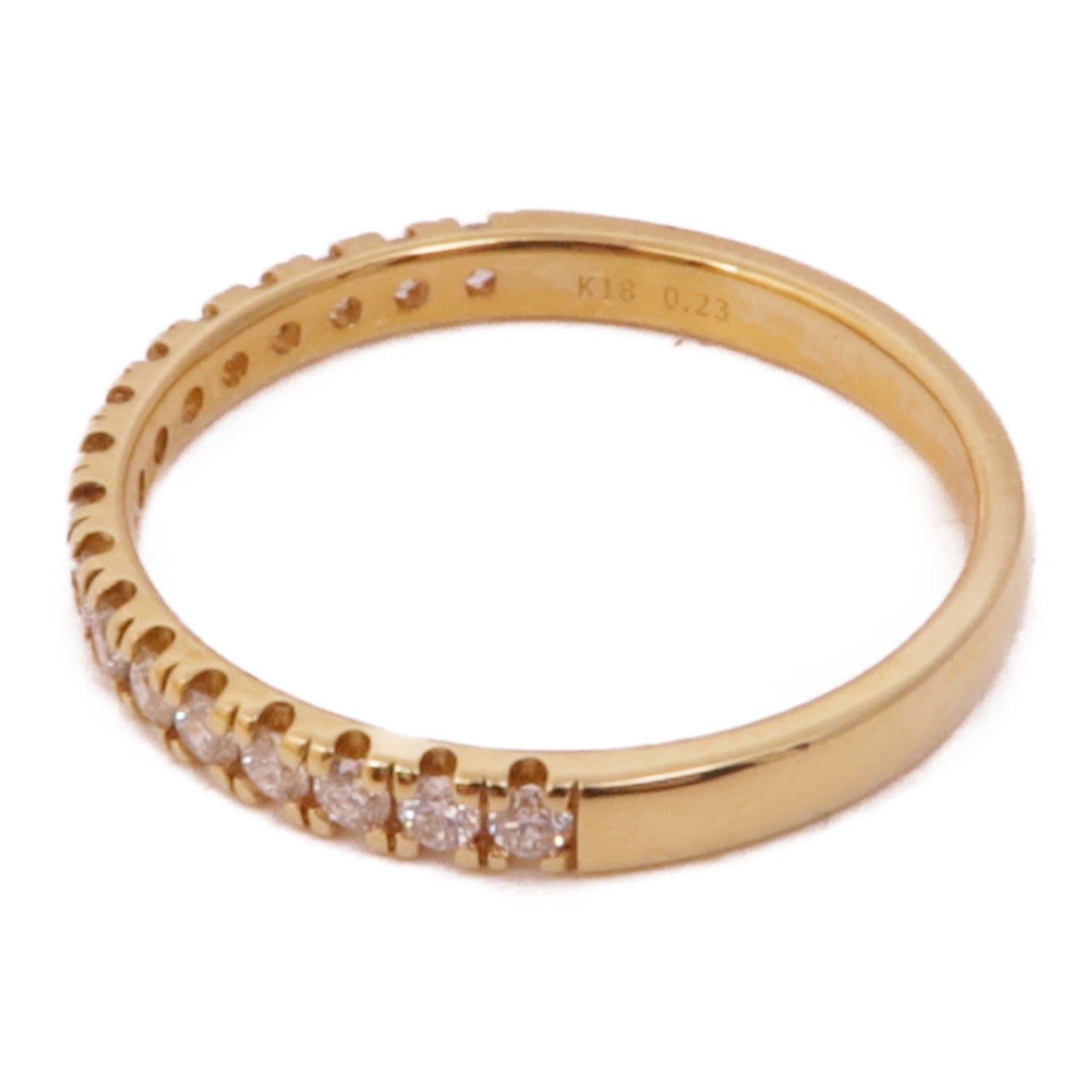 JEWELRY 【激減優惠】JEWELRY 18K黃金/鑽石Diamond Ring戒指US#5