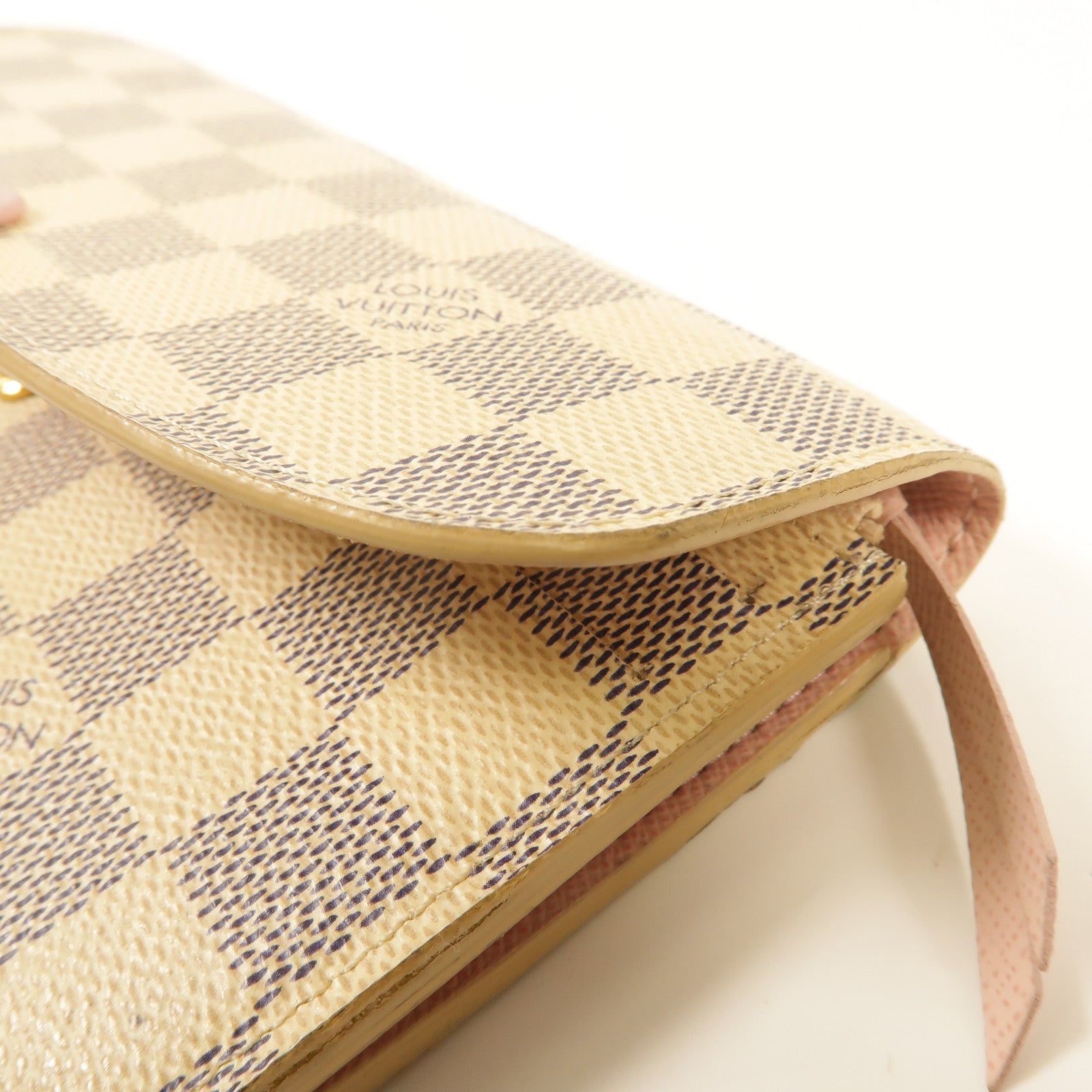 LOUIS VUITTON Damier Azur Emilie長錢包