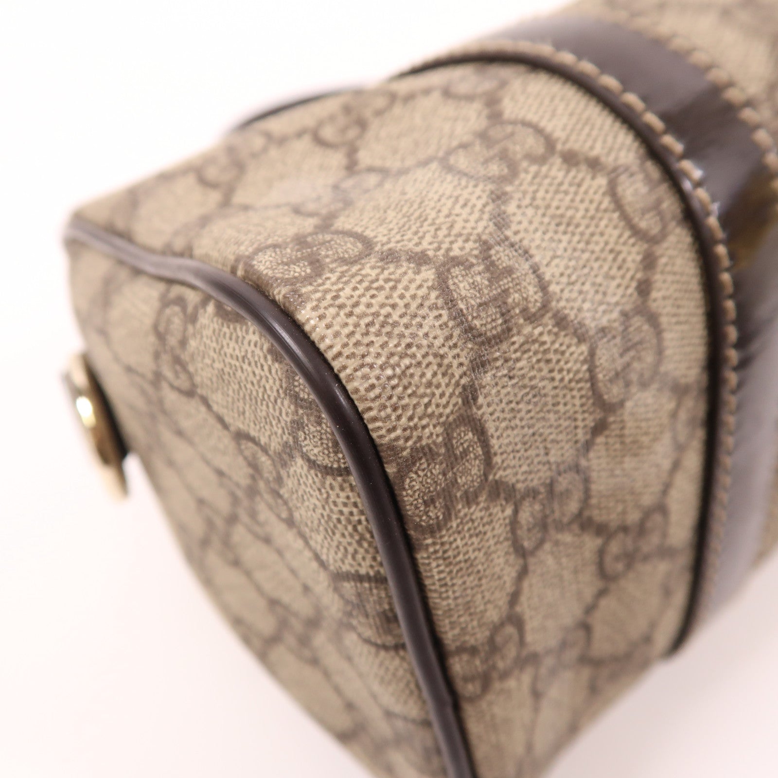 GUCCI 塗層帆布Hand Bag金扣手挽袋