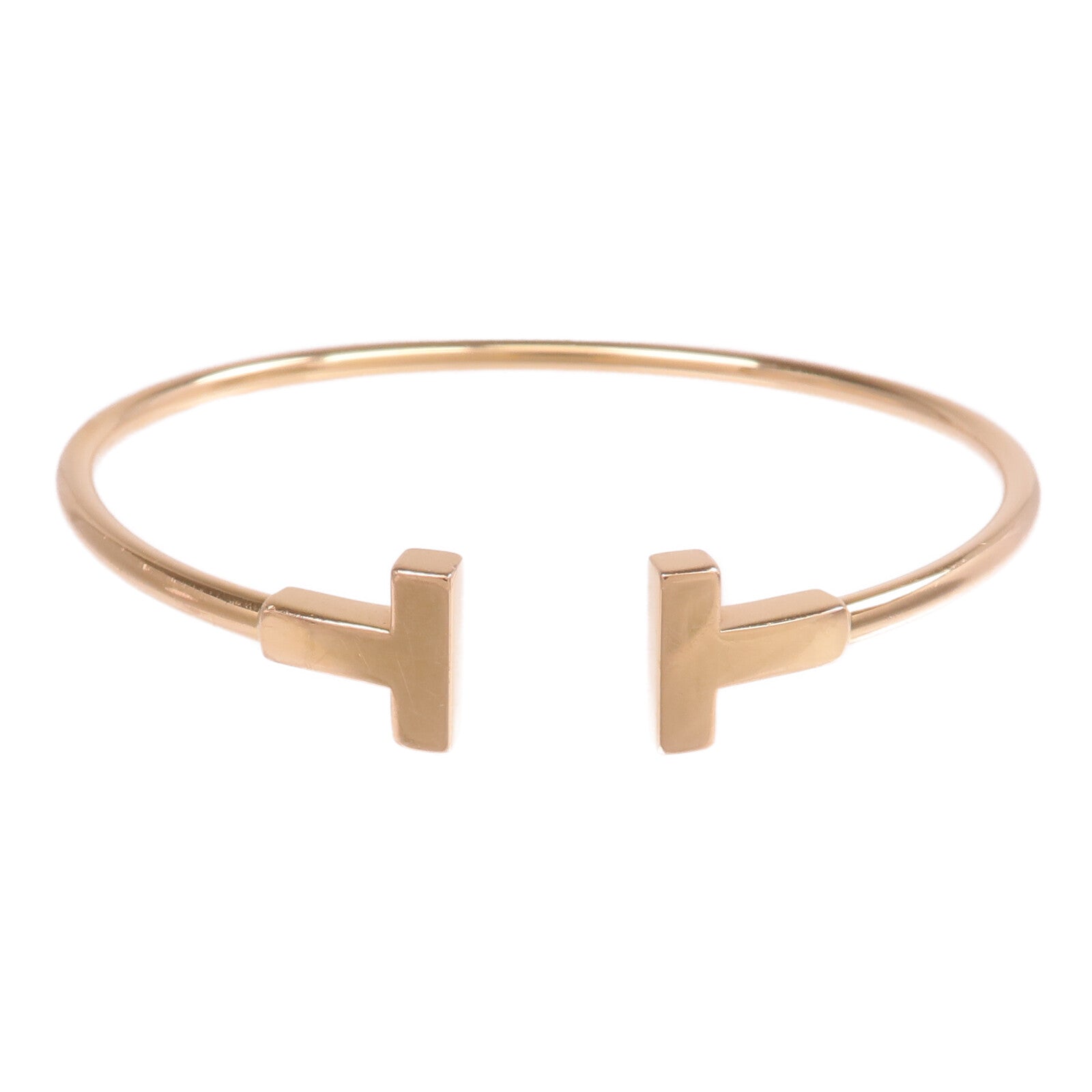 TIFFANY＆CO 【激減優惠】18K玫瑰金T Wire Bracelet手鐲
