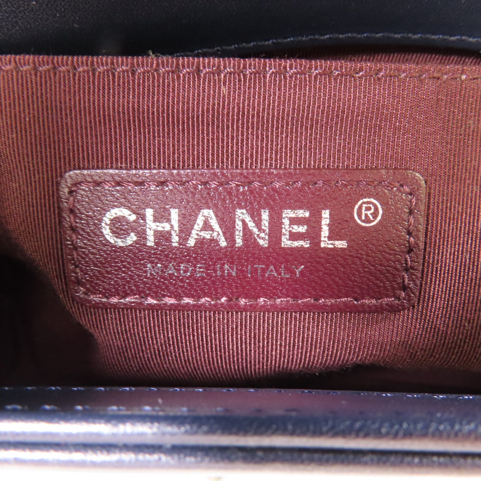 CHANEL 【激減優惠】皮革Boy 20鏈帶肩背袋