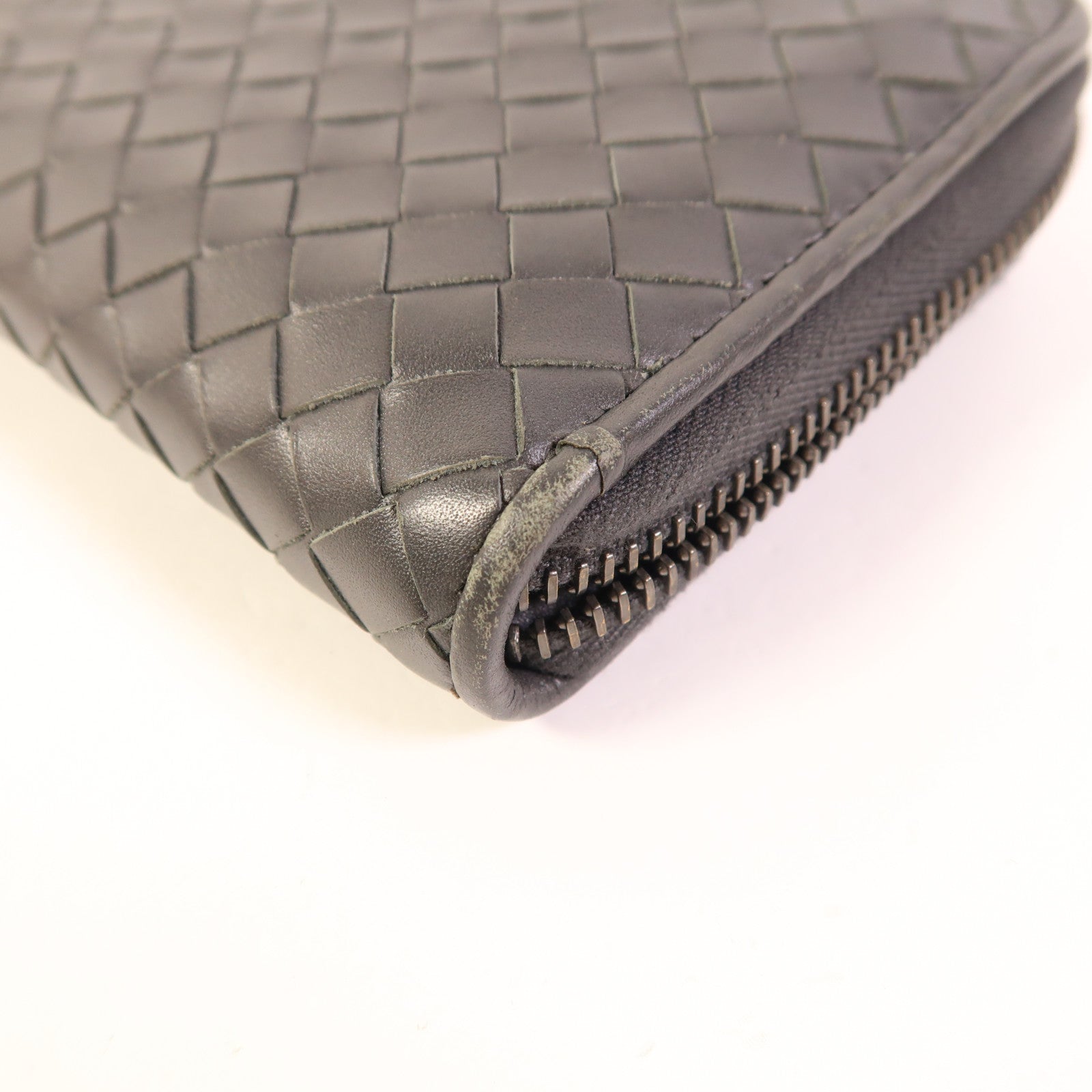 BOTTEGA VENETA 牛皮皮革Long Round Wallet長錢包