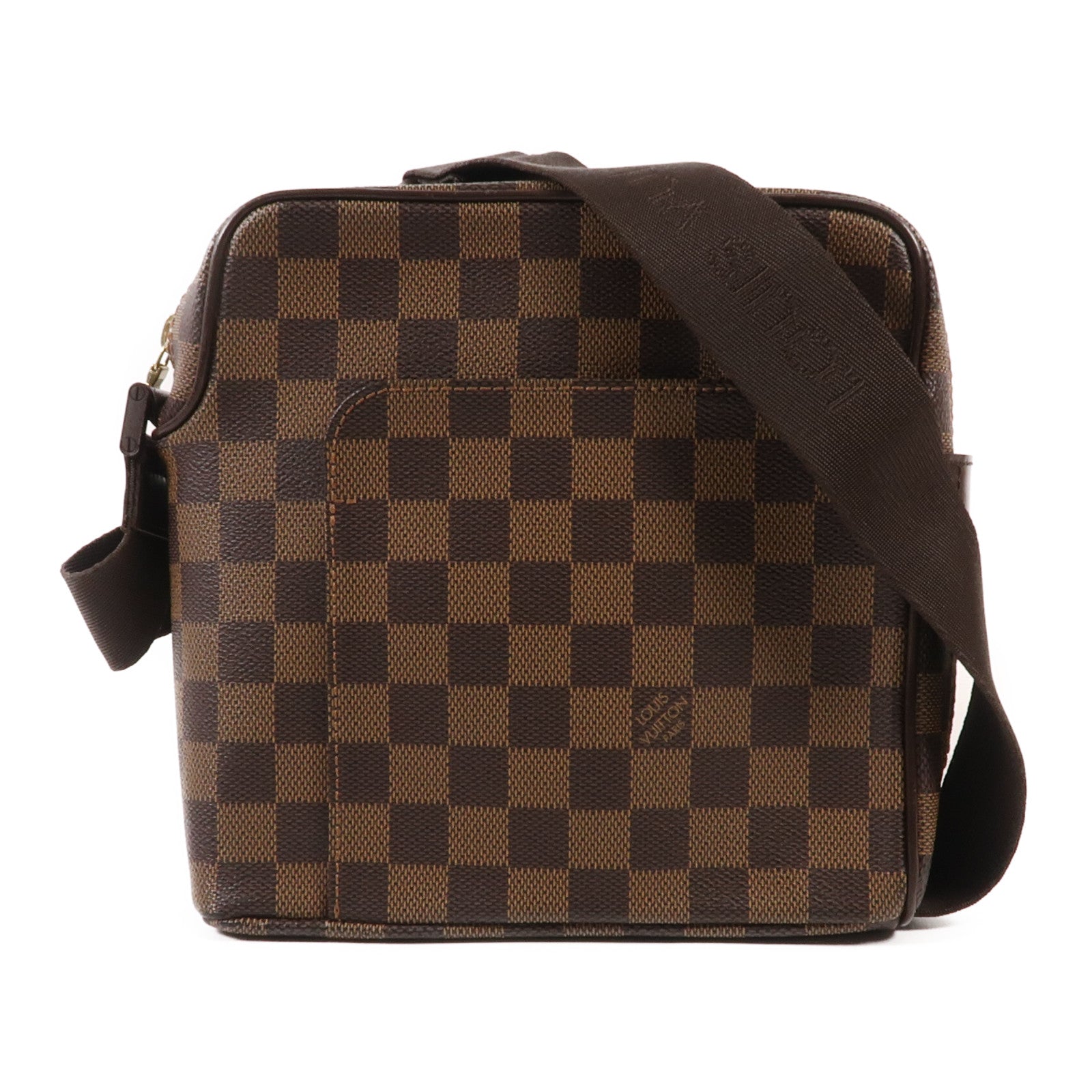 LOUIS VUITTON Damier Olav PM金扣肩背袋