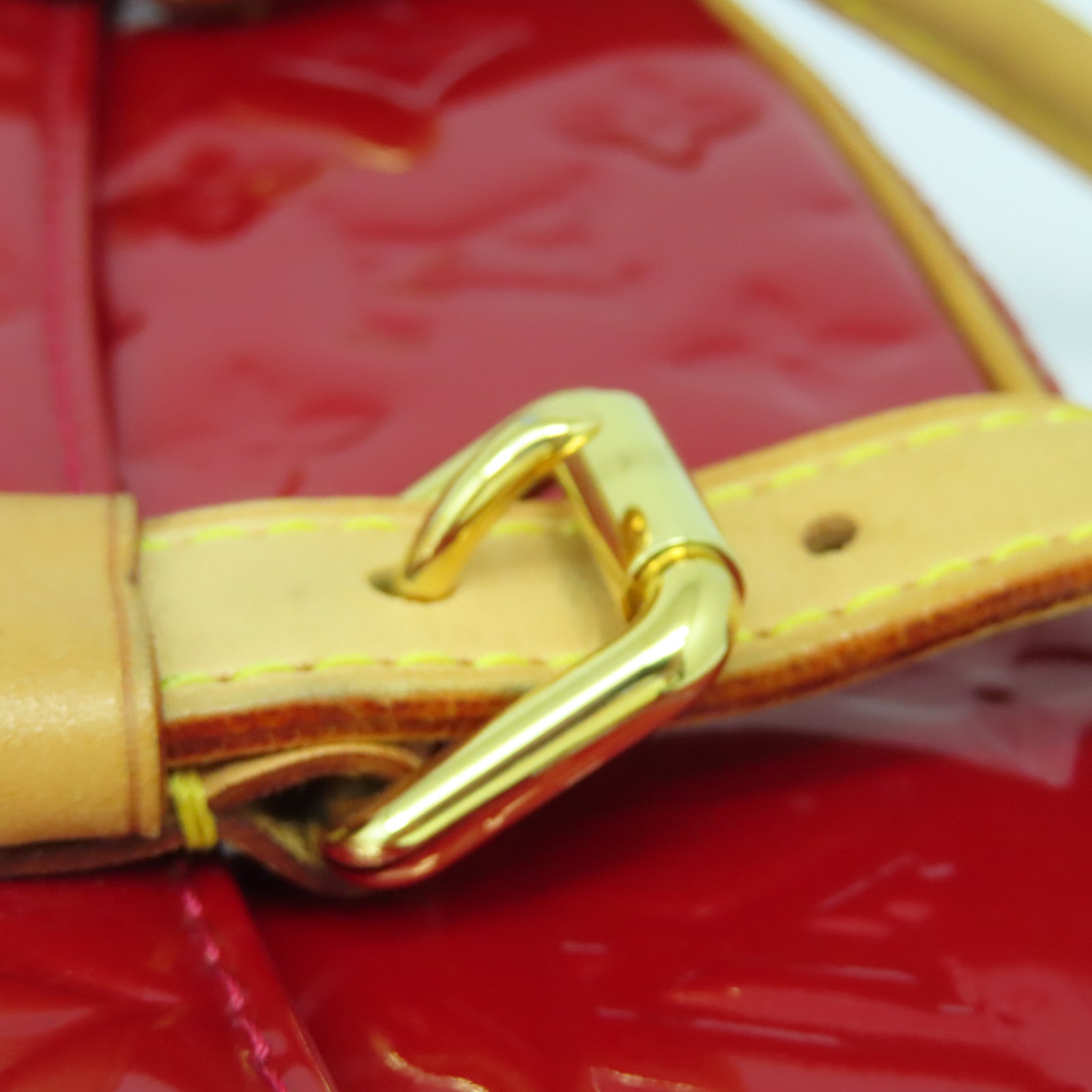 LOUIS VUITTON 【激減優惠】Vernis Summit Drive金扣手挽袋紅色