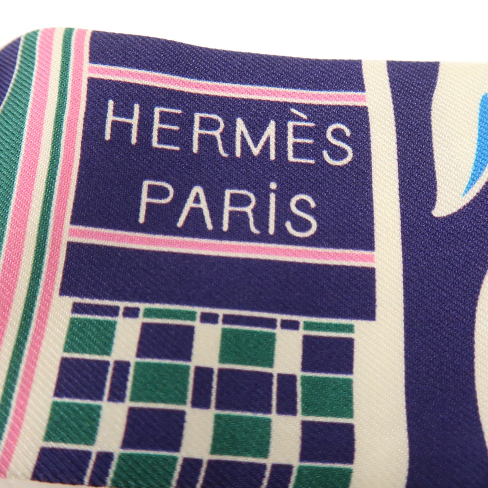 HERMES 絲質Twilly絲巾