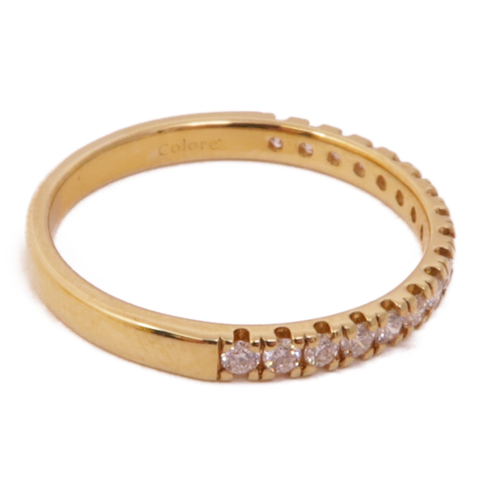 JEWELRY 【激減優惠】JEWELRY 18K黃金/鑽石Diamond Ring戒指US#5