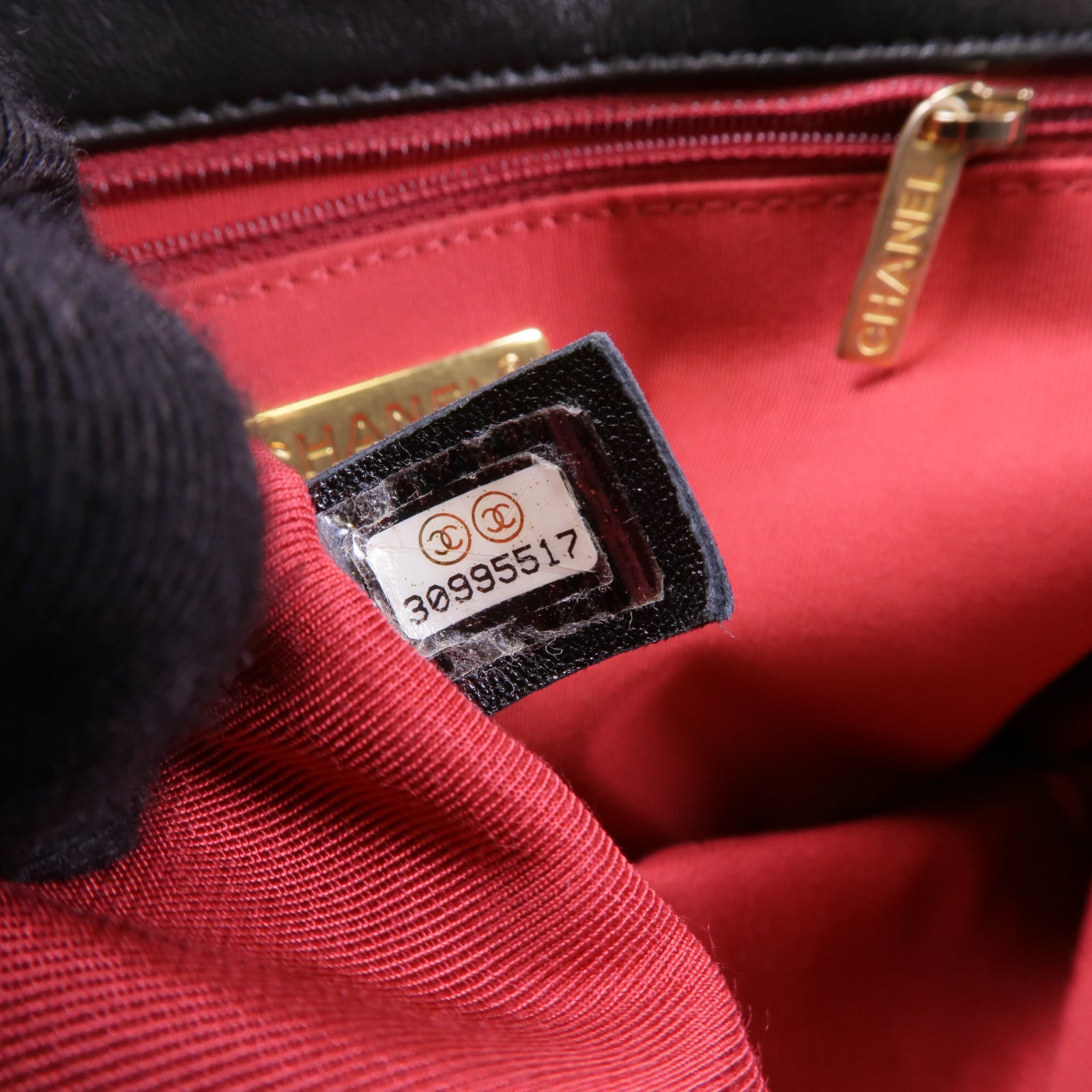 CHANEL 羊皮皮革Chanel 19金扣/銀扣手挽肩背兩用袋