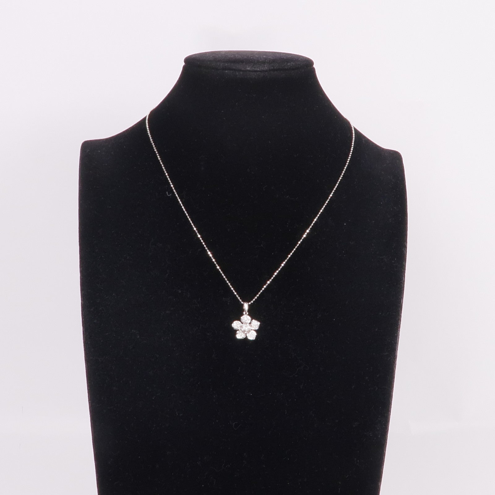 JEWELRY 18K白金Diamond Necklace鑽石項鍊