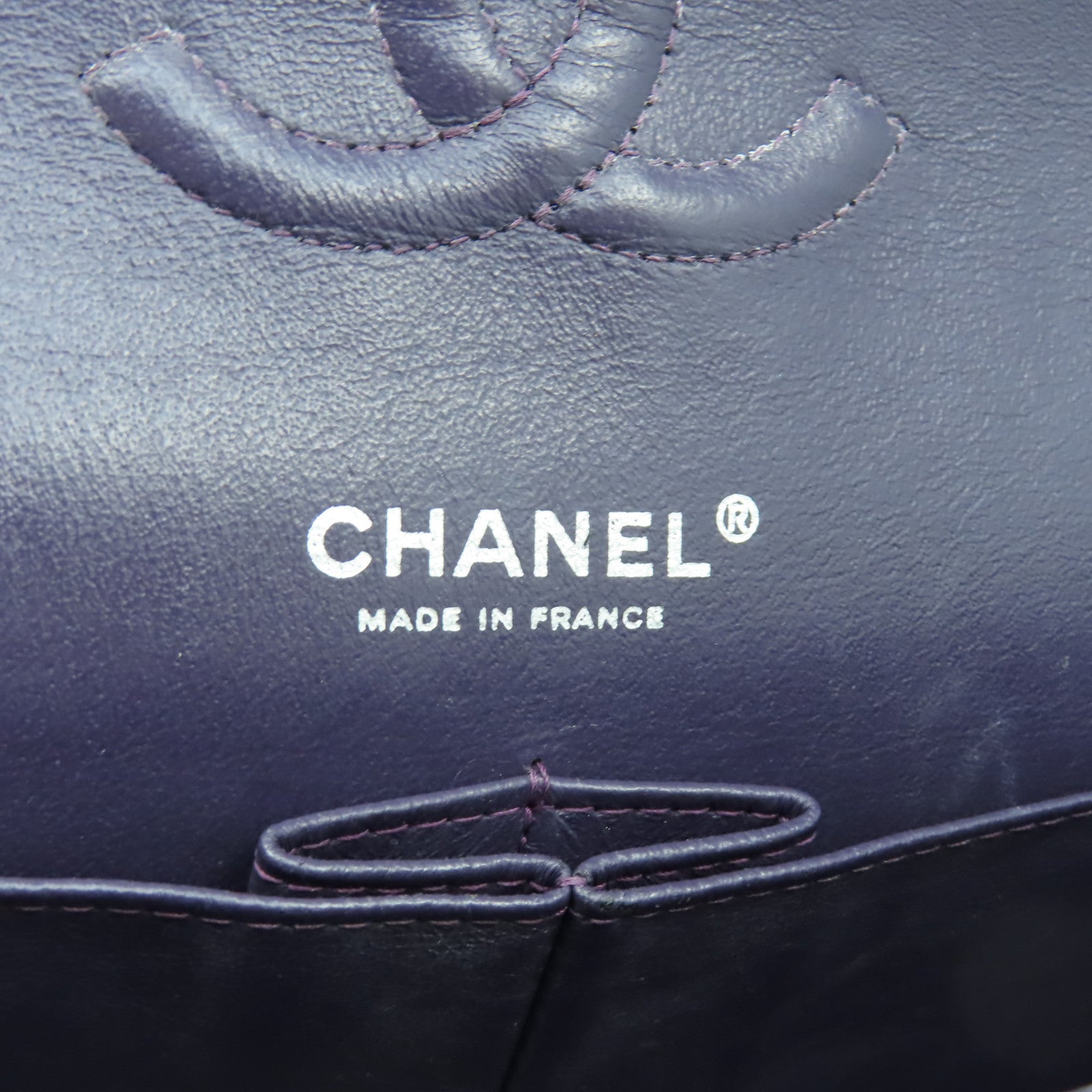 CHANEL 【清倉大減價】菱格漆皮皮革Classic 25cm銀扣鏈帶肩背袋啡色