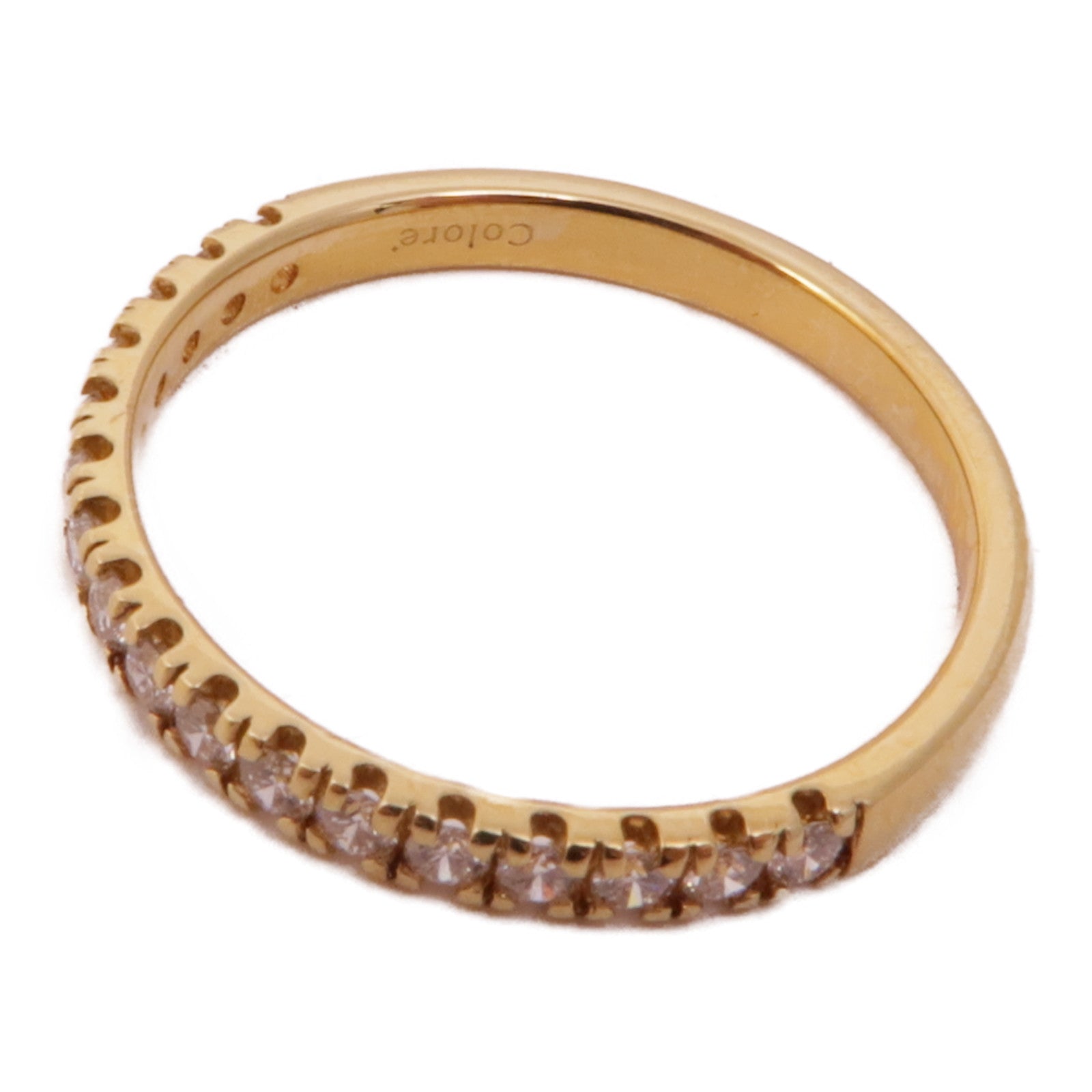 JEWELRY 【激減優惠】JEWELRY 18K黃金/鑽石Diamond Ring戒指US#5