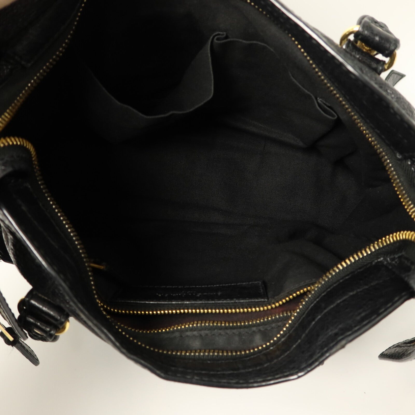 BALENCIAGA 牛皮皮革Le City Mini手挽肩背兩用袋