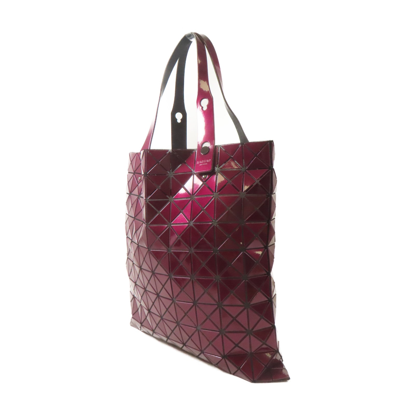 BAO BAO ISSEYMIYAKE PVC Issey Miyake Bao Bao Shoulder Bag肩背袋紫色
