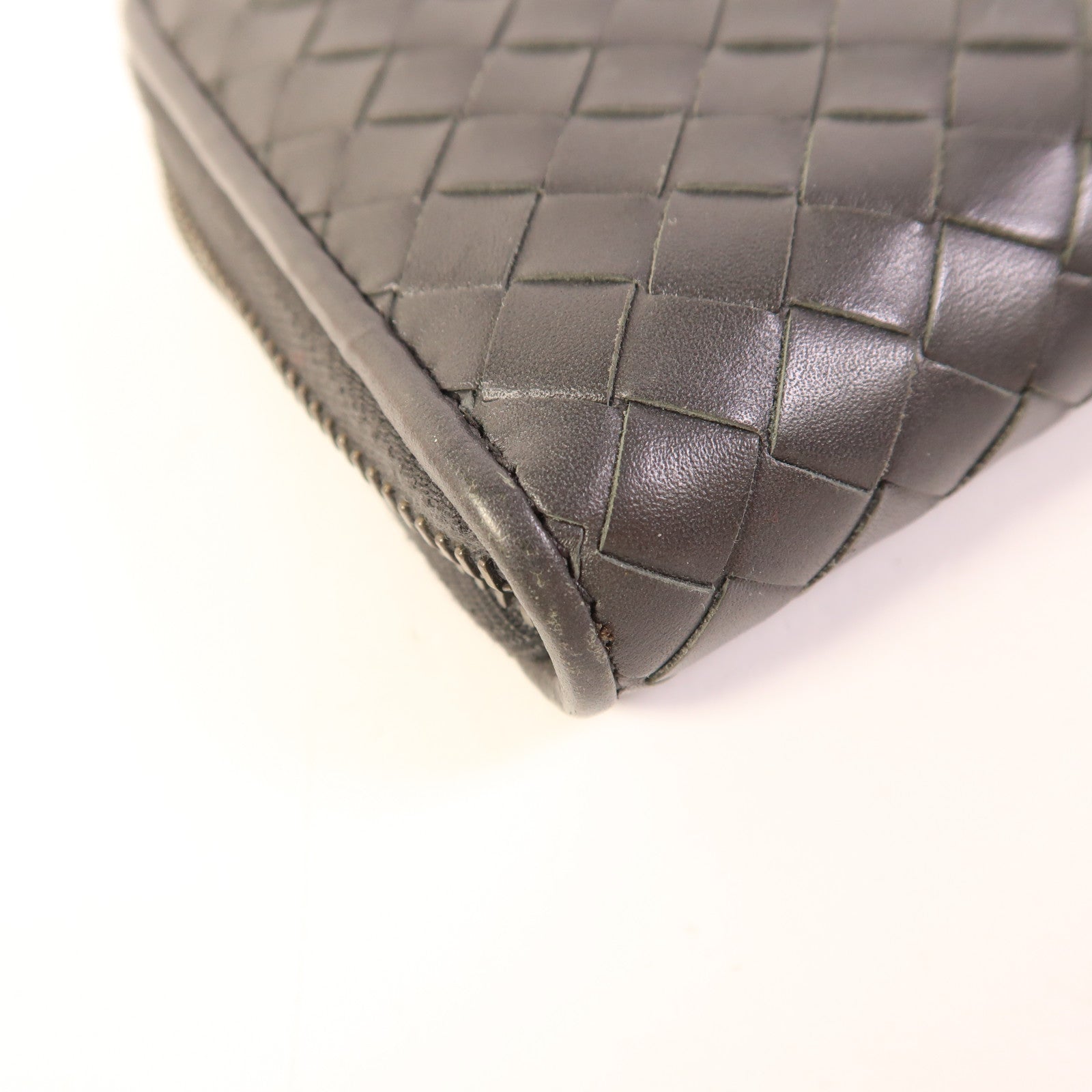 BOTTEGA VENETA 牛皮皮革Long Round Wallet長錢包