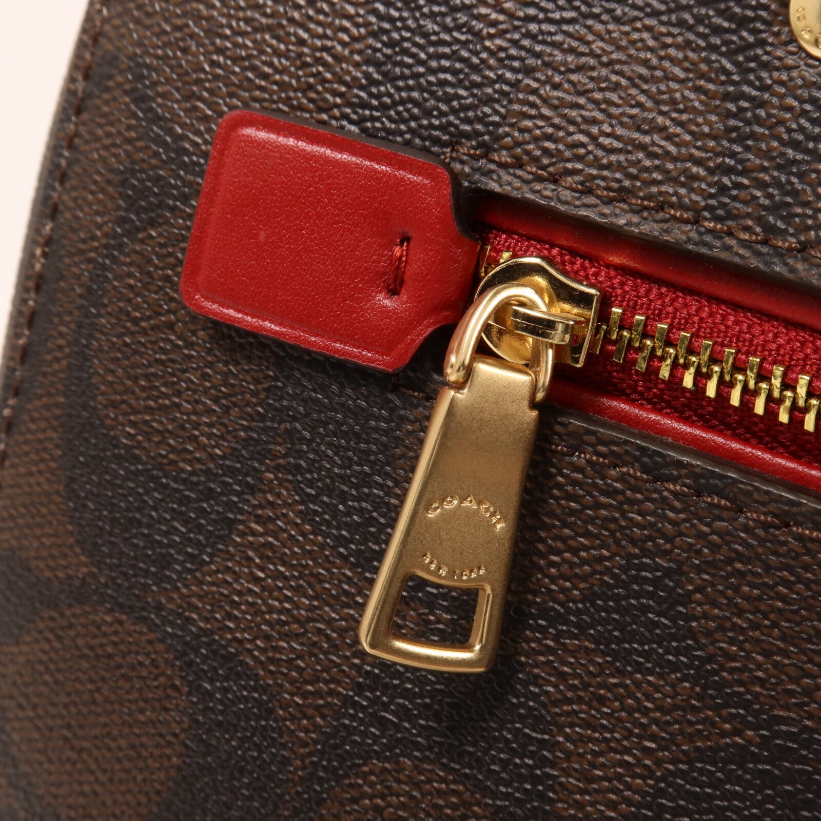 COACH 塗層帆布2 Way Shoulder手挽肩背兩用袋