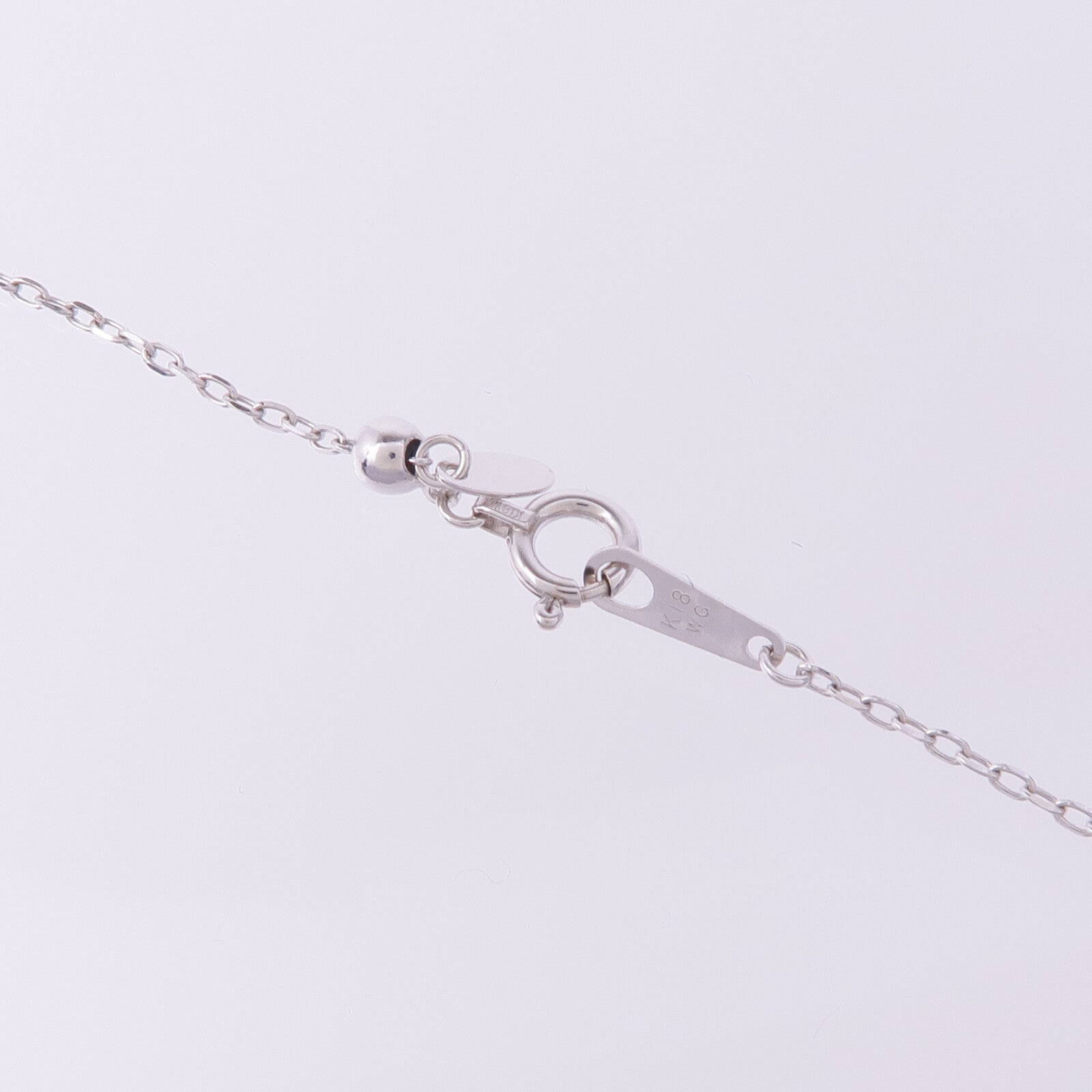 JEWELRY 18K白金Diamond Necklace鑽石項鍊