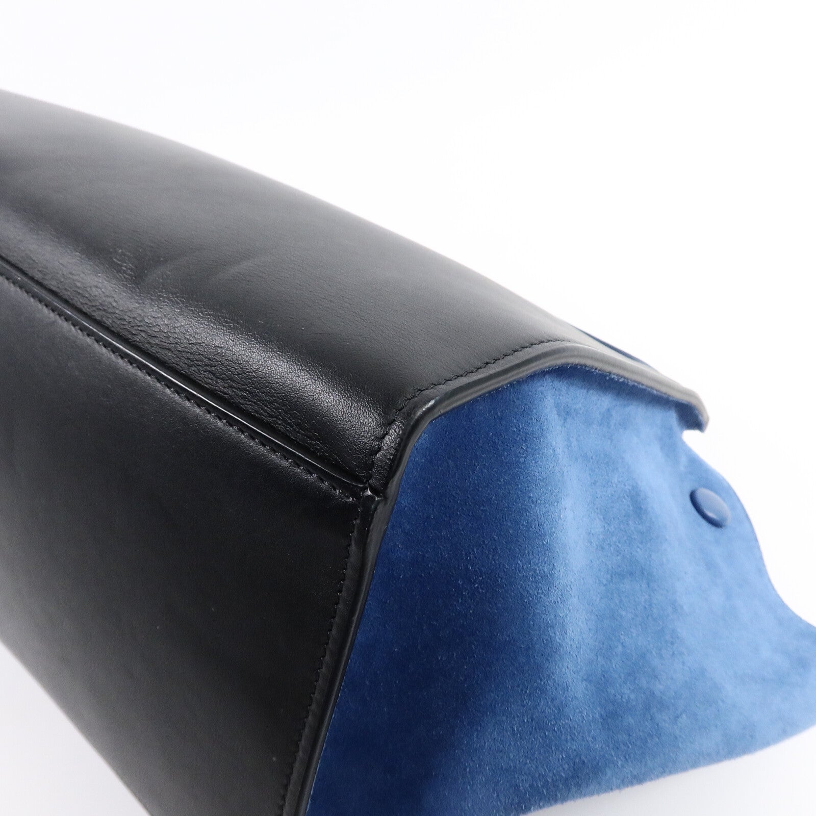 CELINE 牛皮皮革Trapeze Small手挽肩背兩用袋