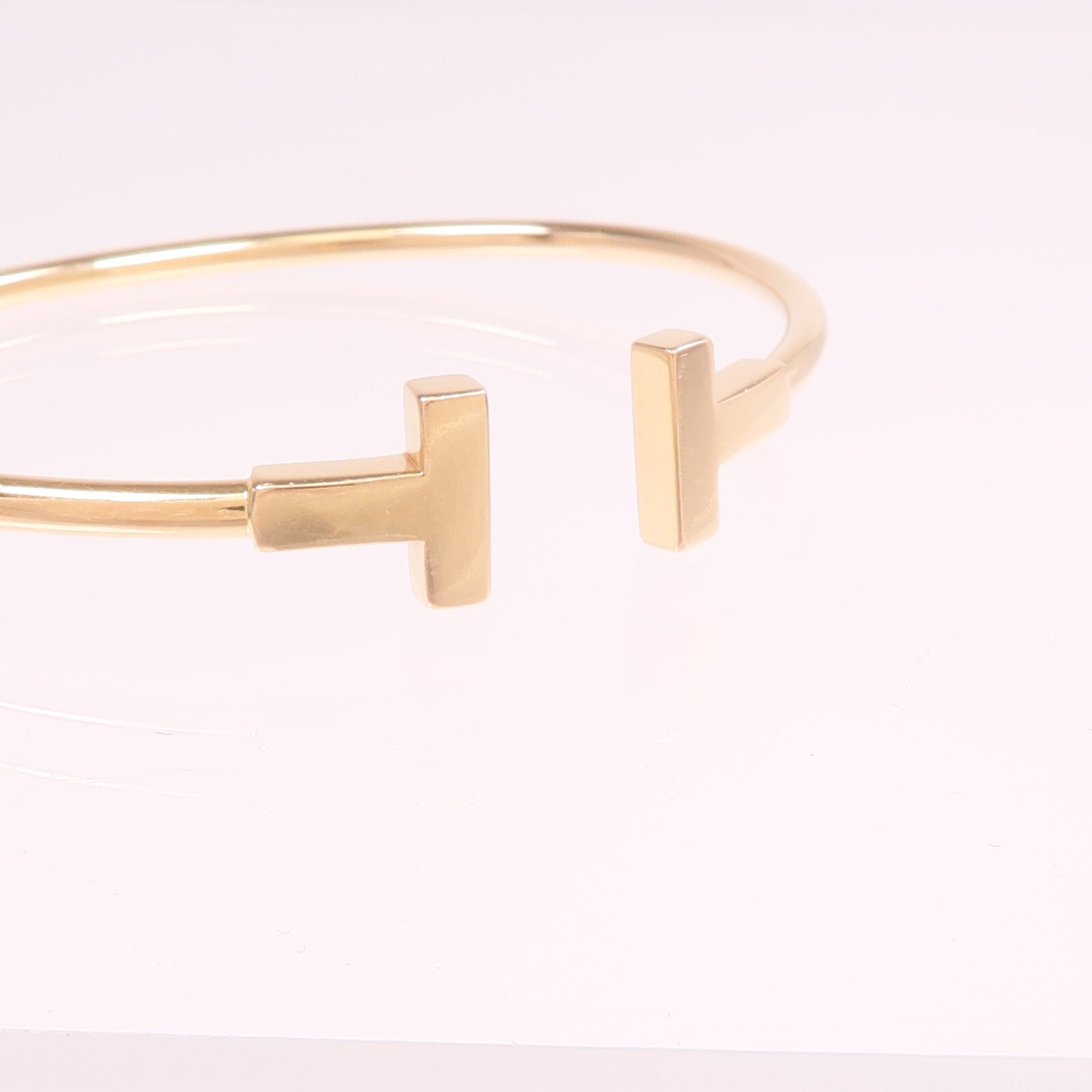 TIFFANY＆CO 【激減優惠】18K玫瑰金T Wire Bracelet手鐲