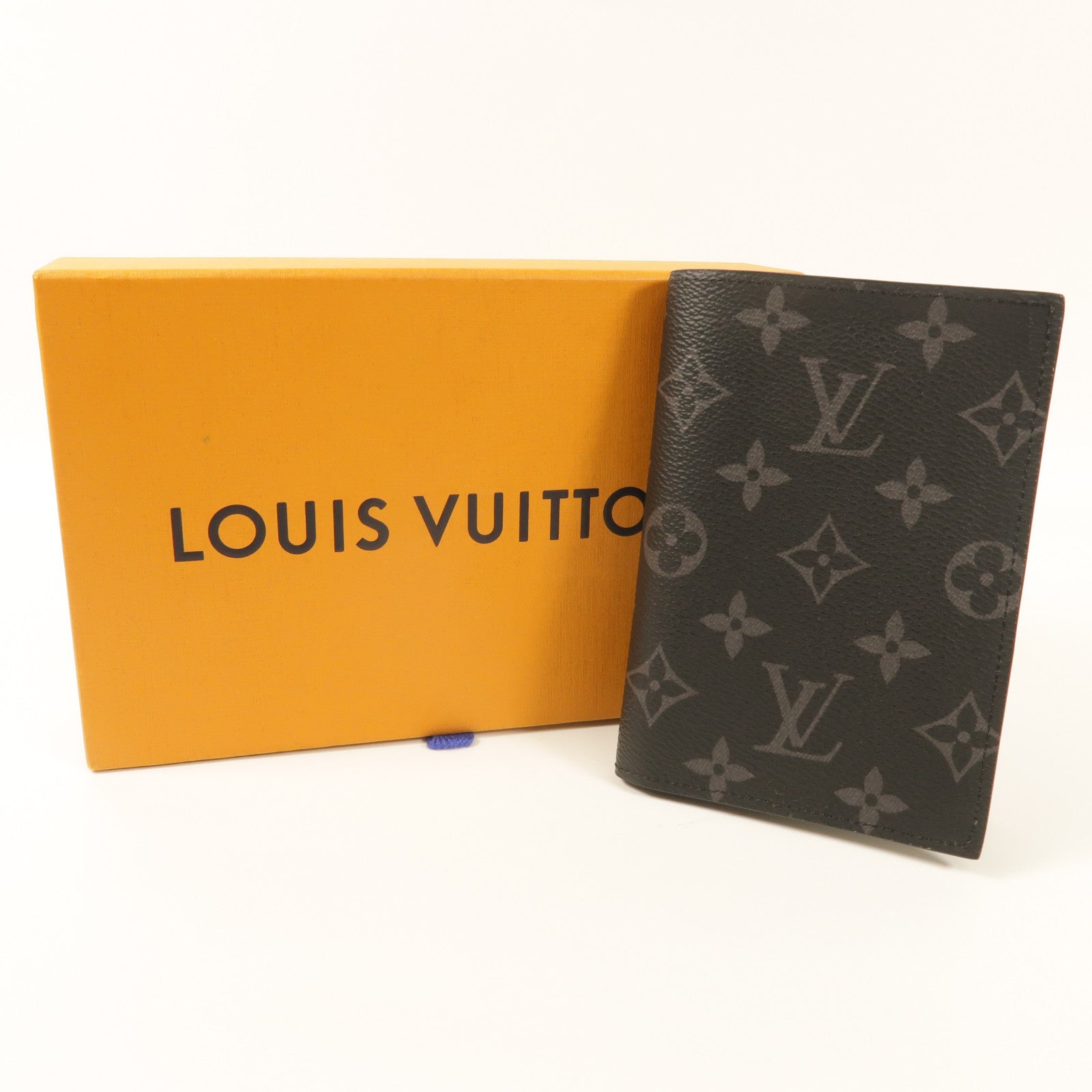 LOUIS VUITTON Monogram Eclipse Card/Passport Case卡片套/護照套