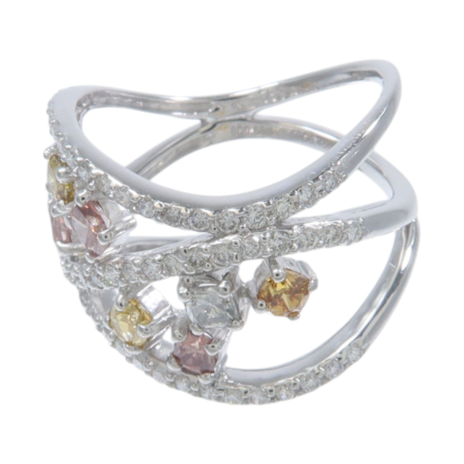 JEWELRY 18K白金Diamond Ring鑽石戒指