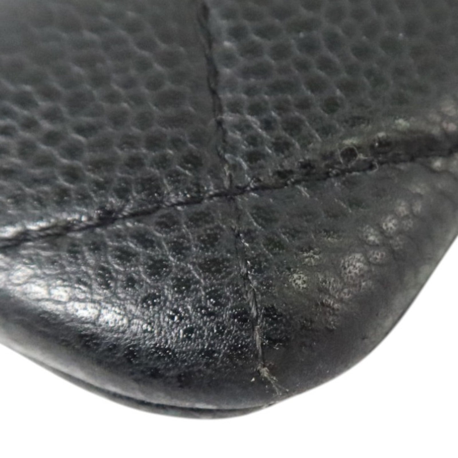 CHANEL 牛皮皮革Classic Mini Zipped Pouch銀扣手拿包
