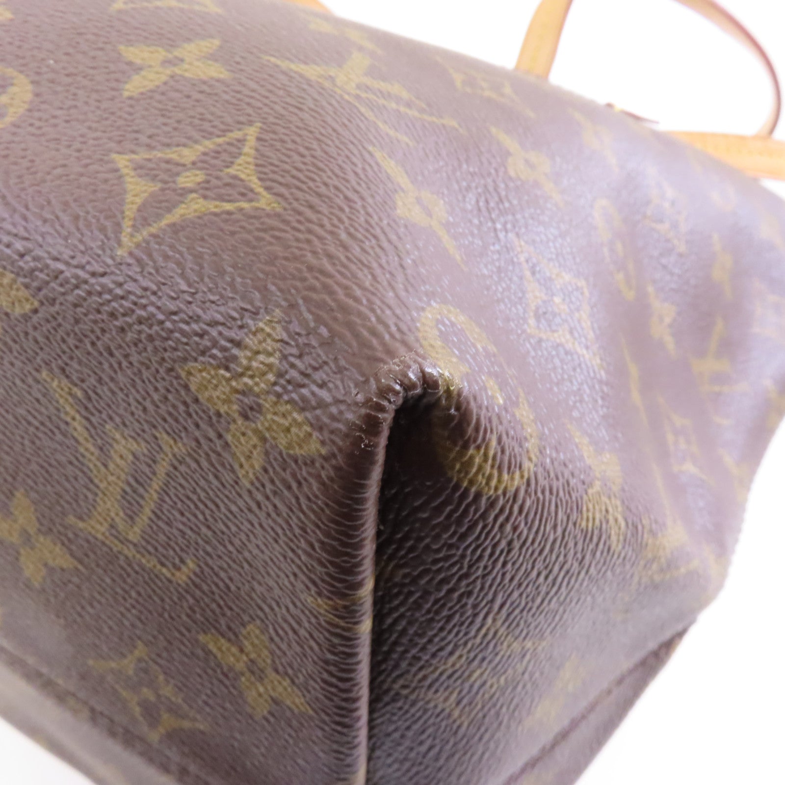 LOUIS VUITTON Monogram Lena MM金扣手挽袋啡色