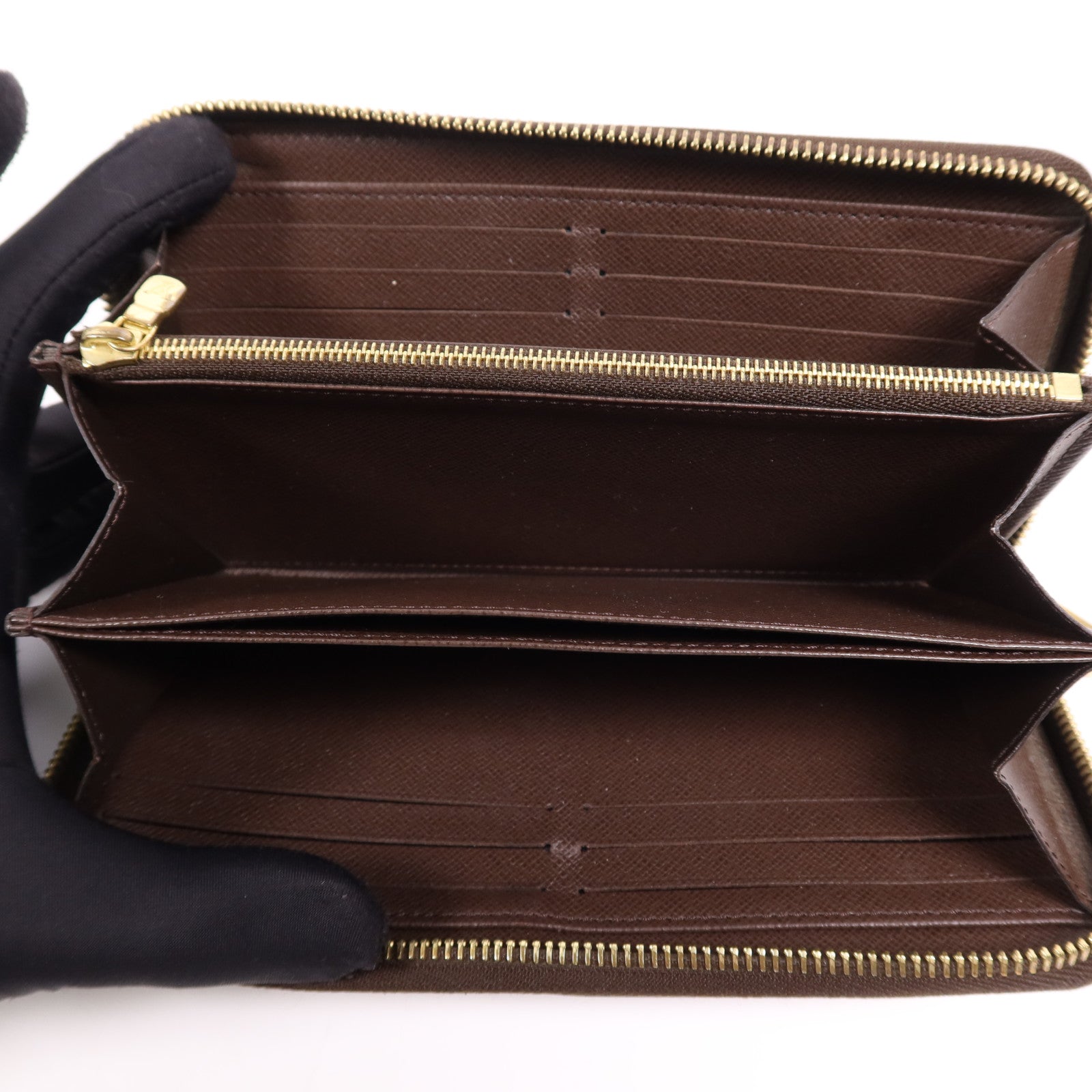 LOUIS VUITTON Damier Zippy Wallet長錢包