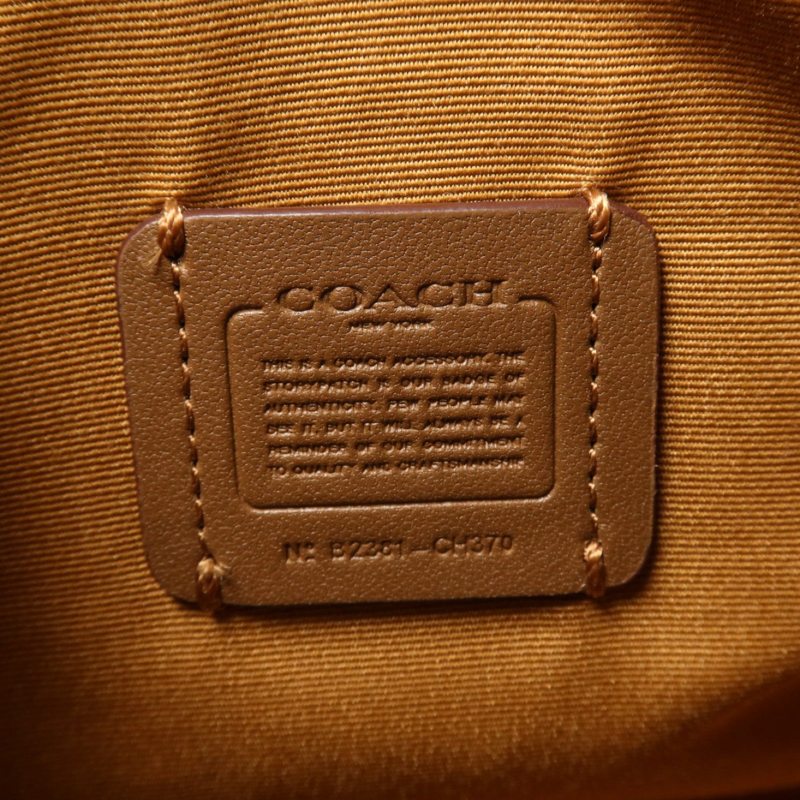 COACH 牛仔佈2Way Shoulder Bag金扣手挽肩背兩用袋