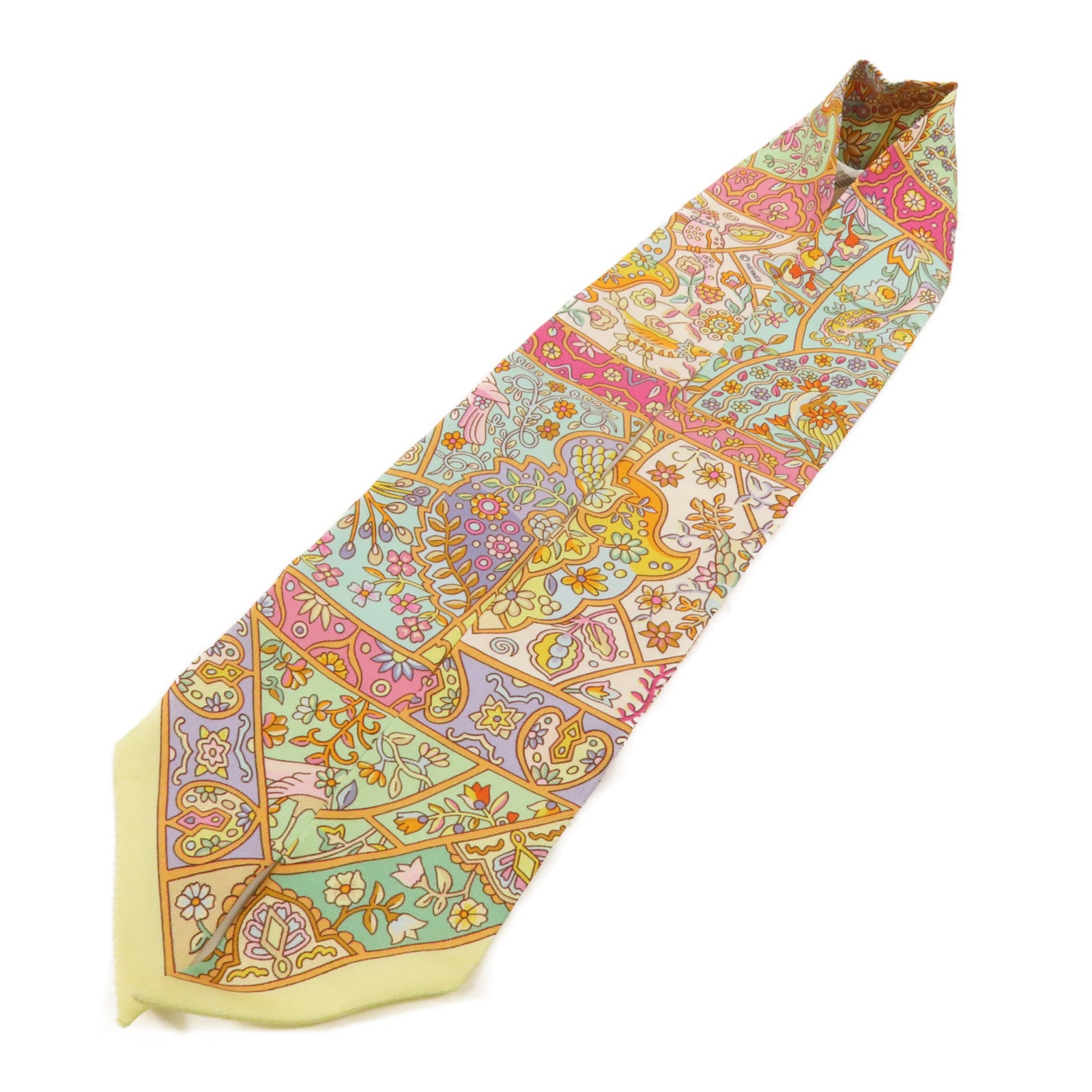 HERMES 絲質Twilly絲巾