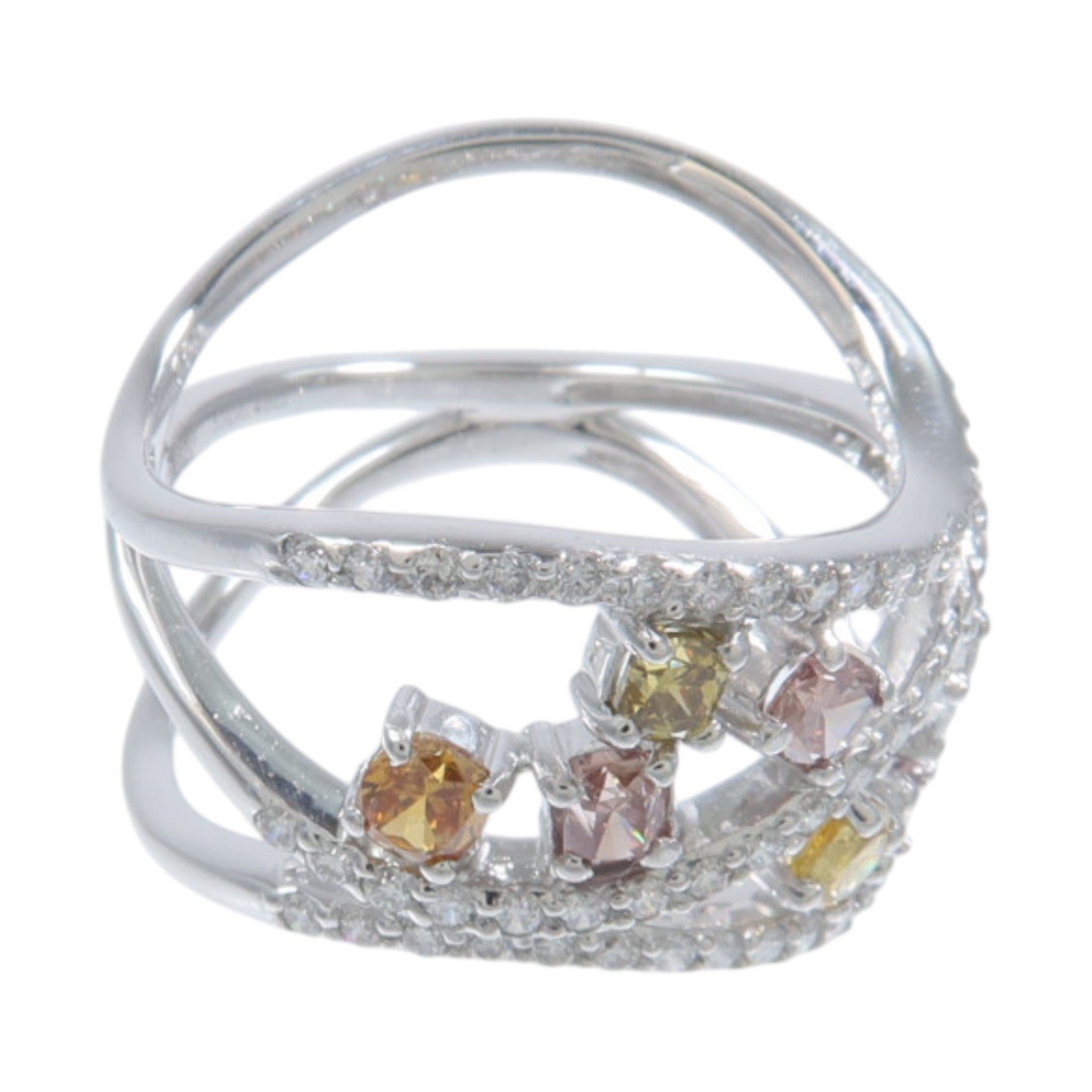 JEWELRY 18K白金Diamond Ring鑽石戒指
