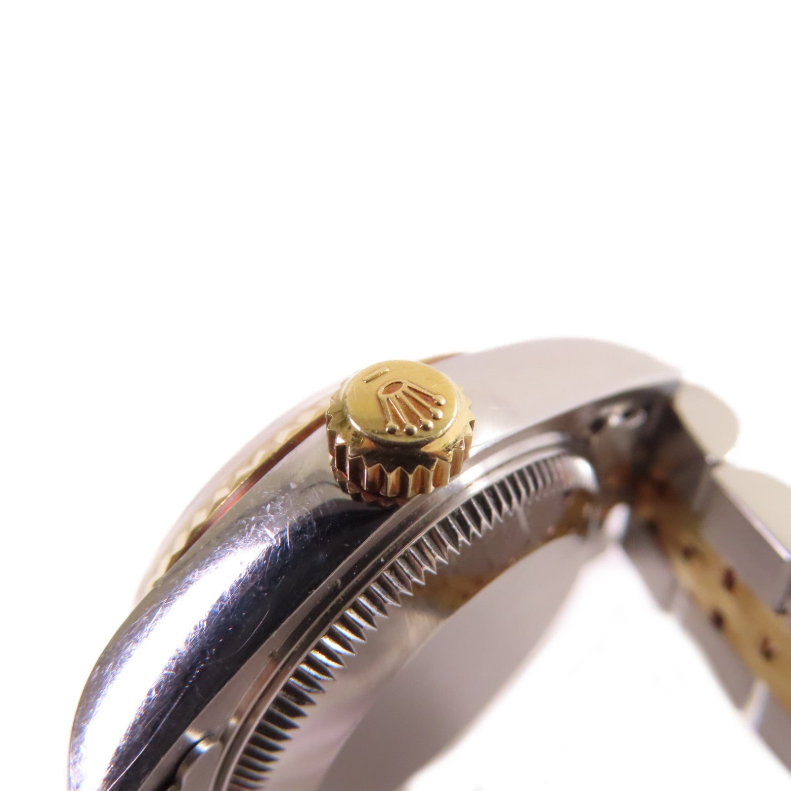 ROLEX Lady Datejust Watch不鏽鋼/18K黃金自動機芯手錶貝殼色
