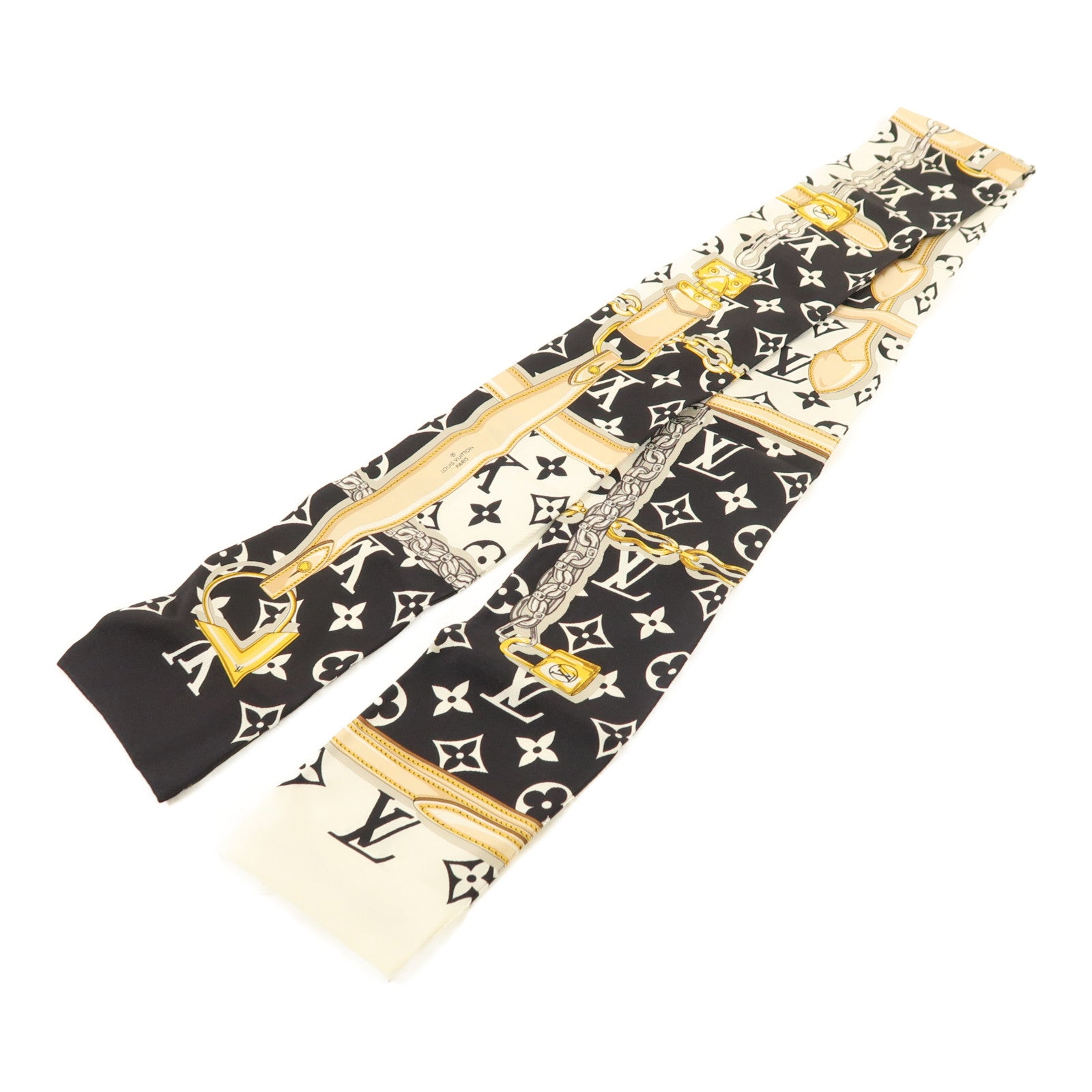 LOUIS VUITTON 絲質Monogram Confidential Bandeau絲巾
