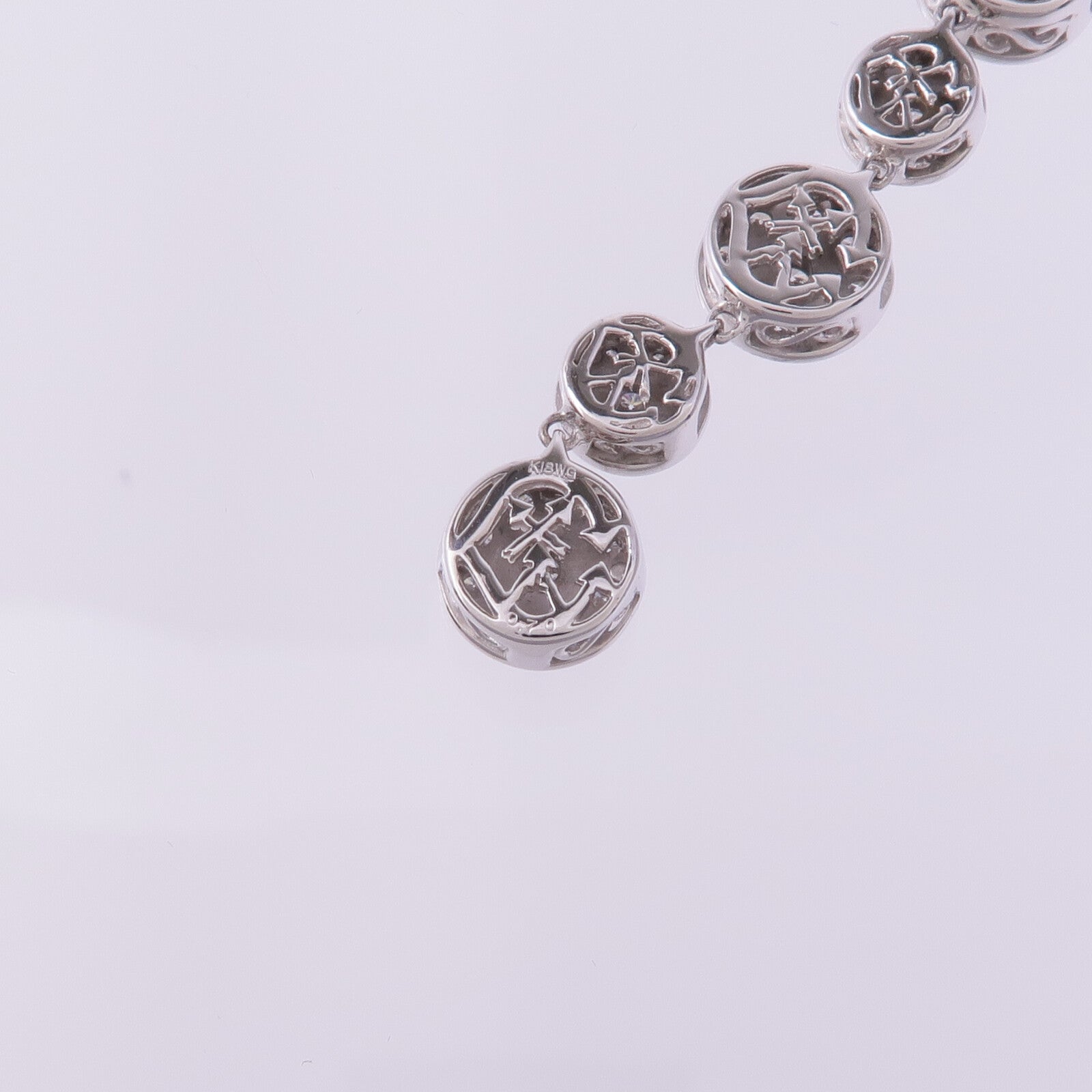 JEWELRY 18K白金Diamond Necklace鑽石項鍊